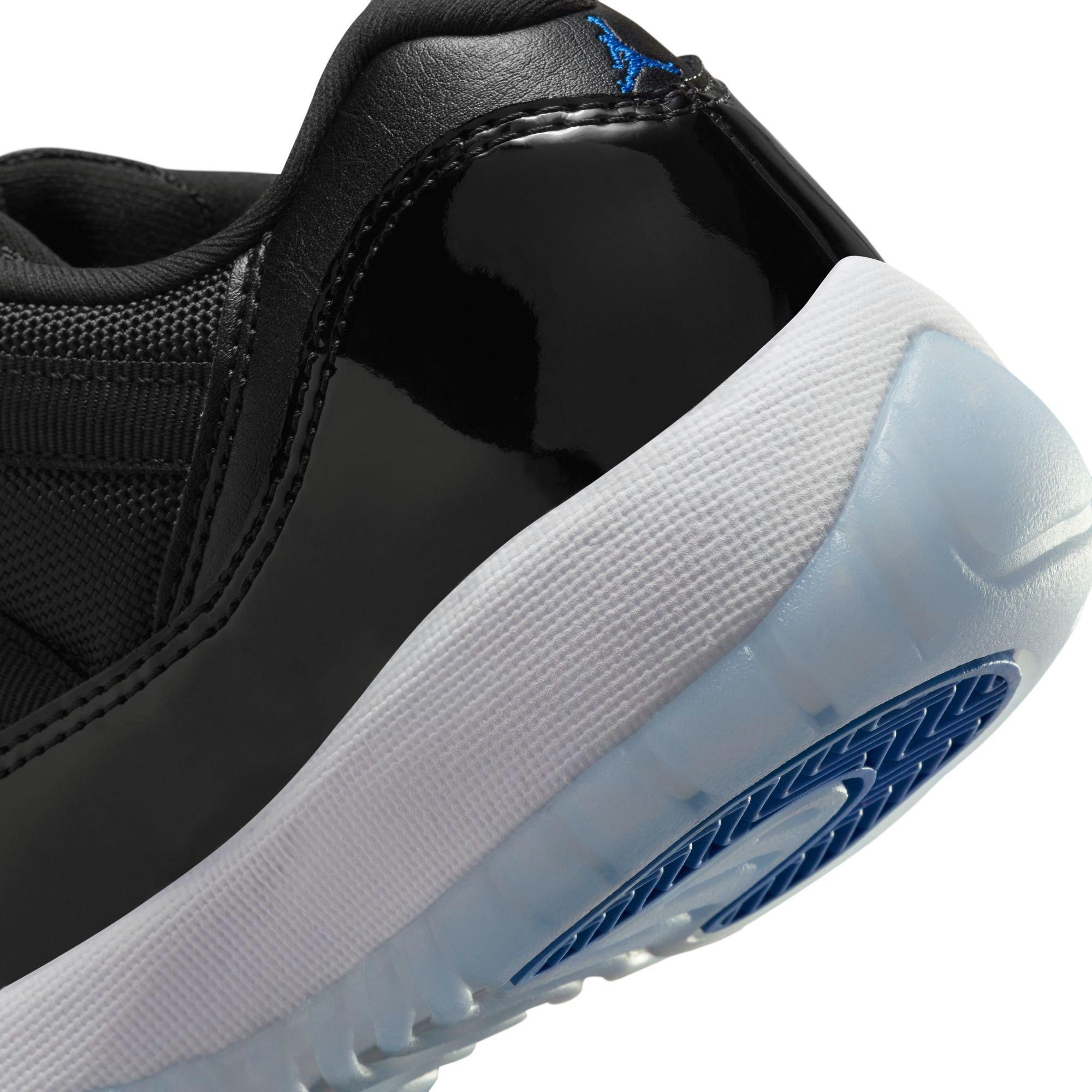 Jordan 11 Retro Low "Black/Varsity Royal" Grade School Kids' Shoe - BLACK/VARSITY ROYAL/WHITE Thumbnail View 5