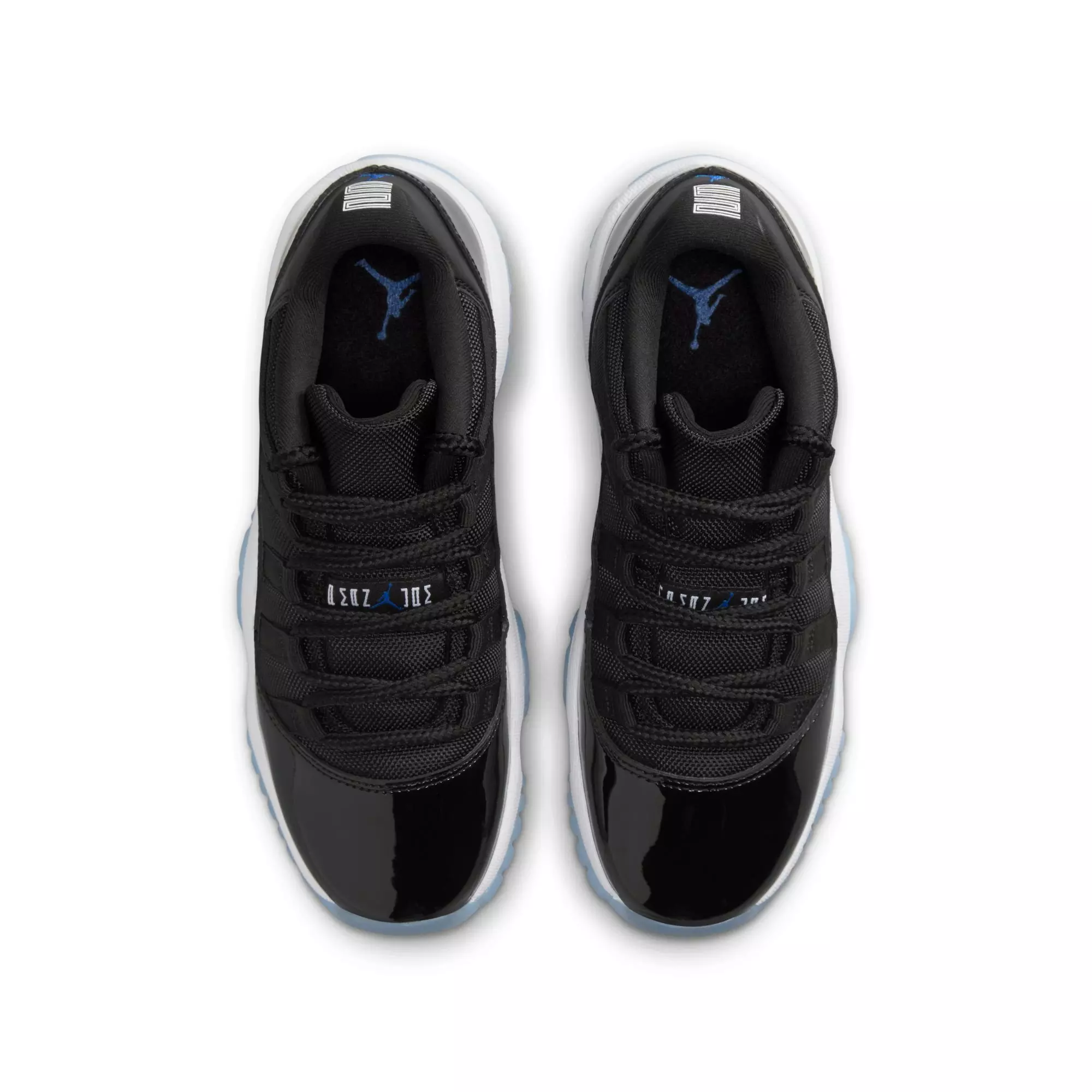 Jordan 11 Retro Low "Black/Varsity Royal" Grade School Kids' Shoe - BLACK/VARSITY ROYAL/WHITE