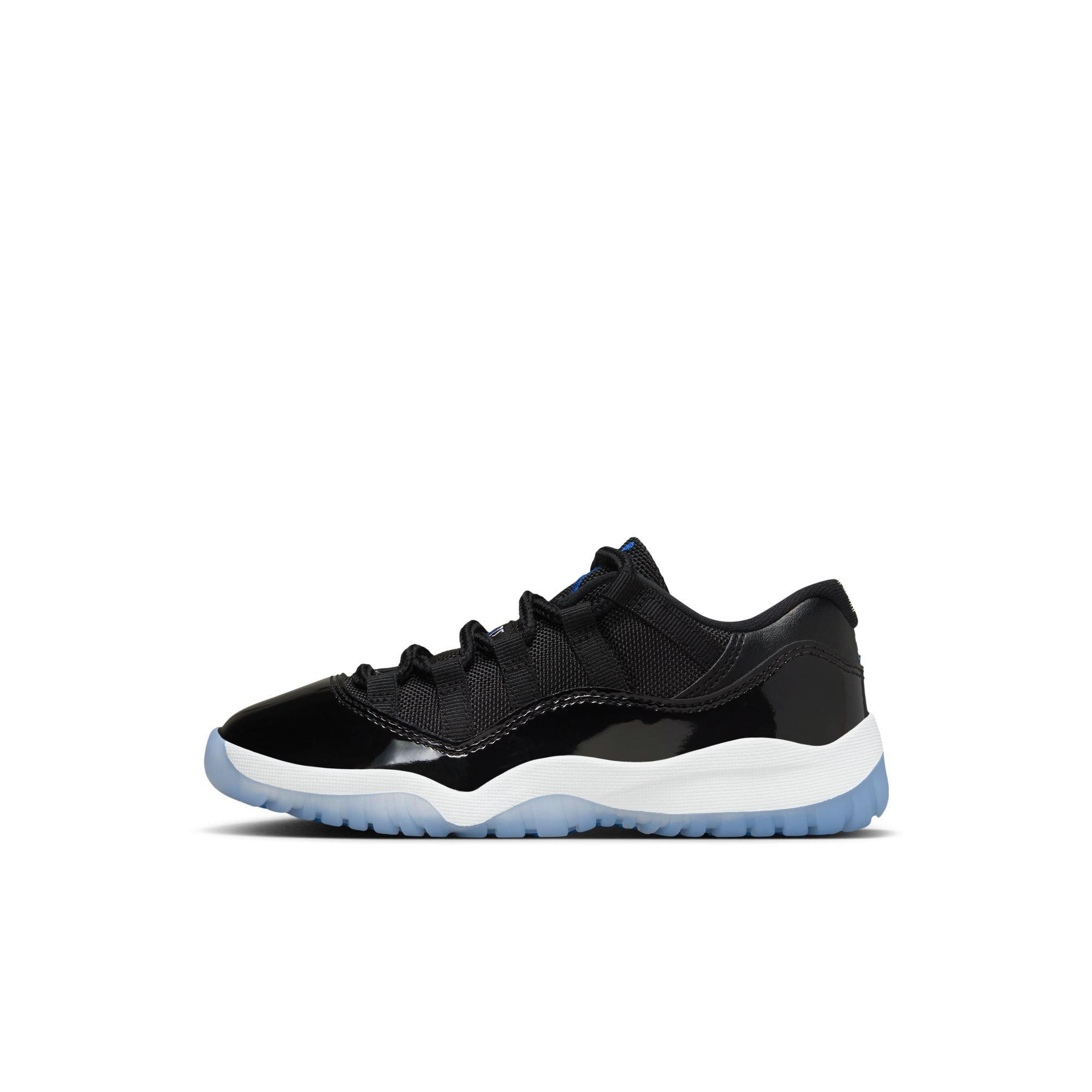 ​Jordan 11 Retro Low Preschool Kids' Black/Varsity Royal Shoe