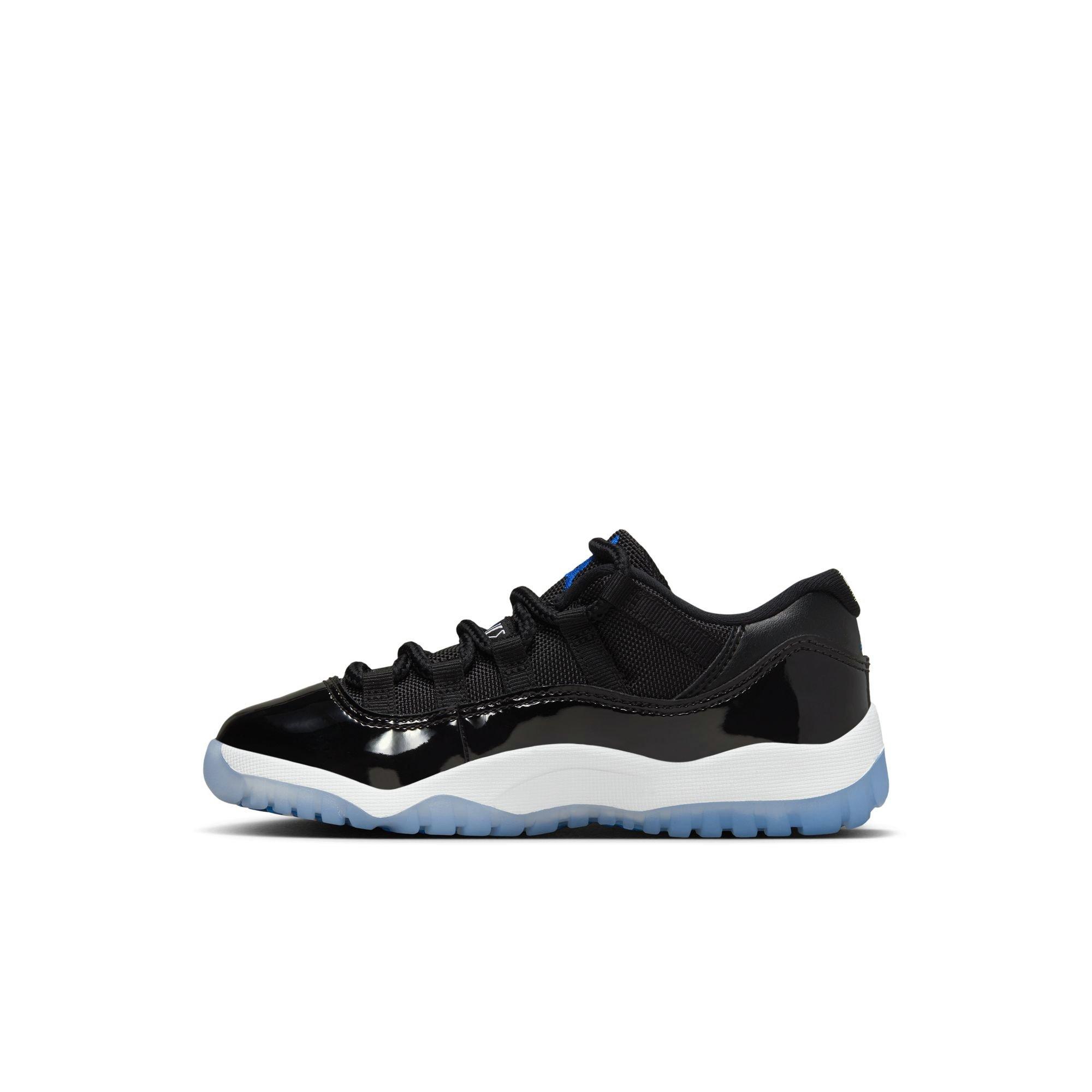 ​Jordan 11 Retro Low Preschool Kids' Black/Varsity Royal Shoe