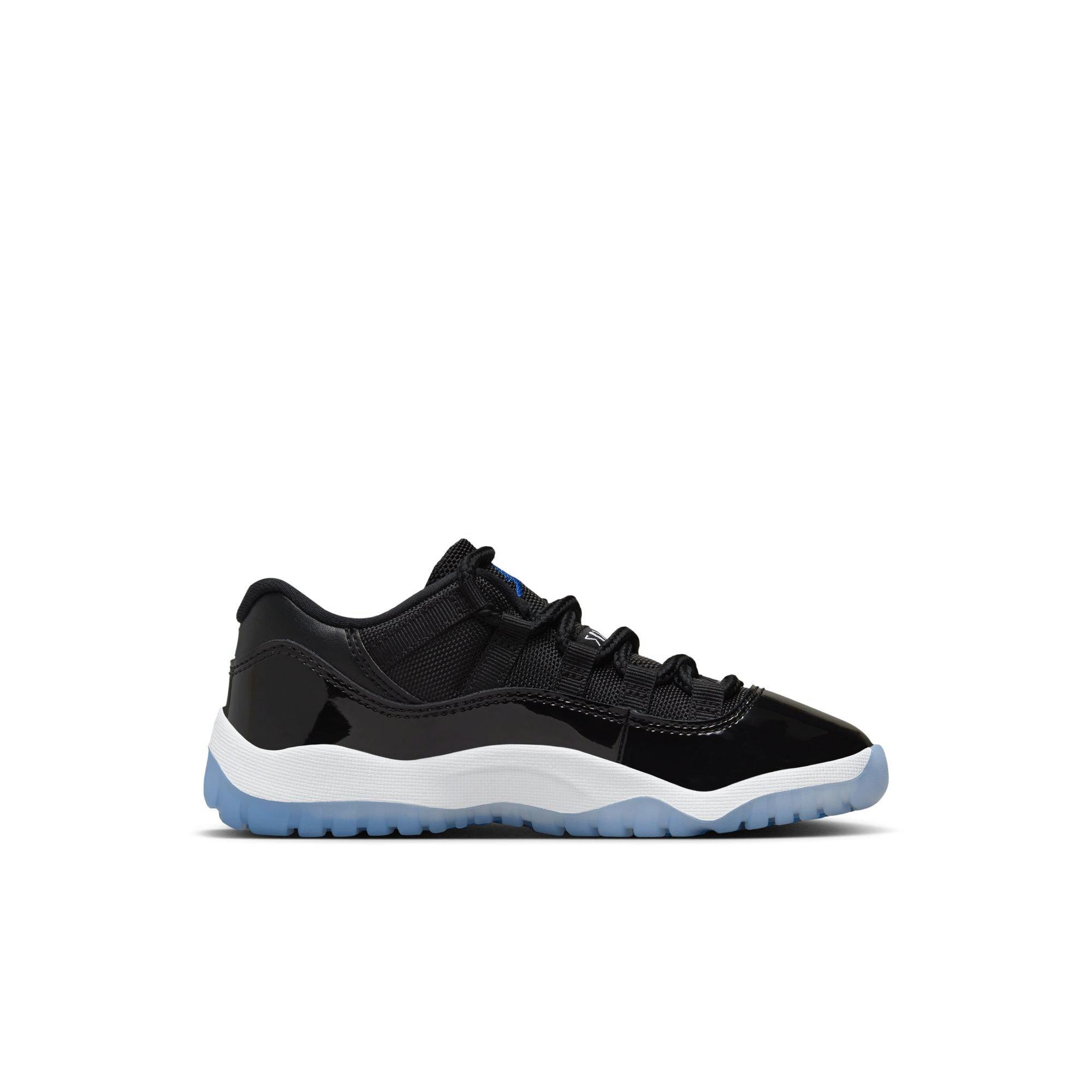 ​Jordan 11 Retro Low Preschool Kids' Black/Varsity Royal Shoe