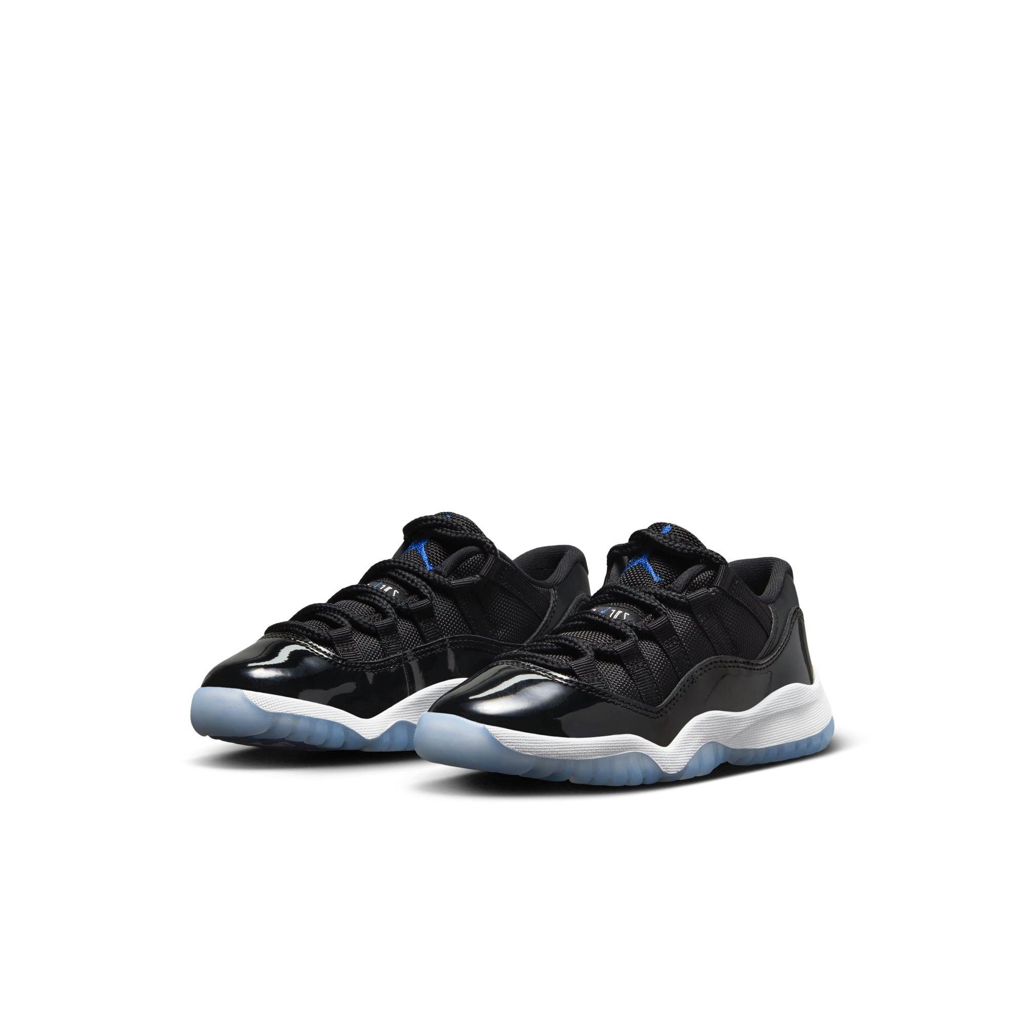 ​Jordan 11 Retro Low Preschool Kids' Black/Varsity Royal Shoe