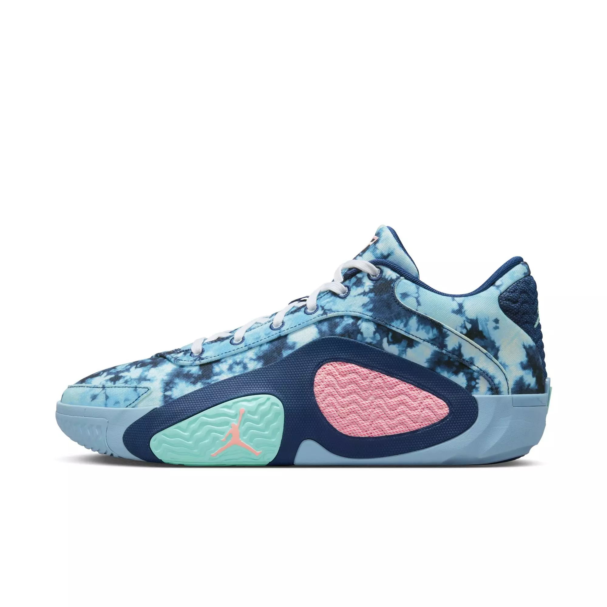 Jordan Tatum 2 “Denim” Men's Basketball Shoe - BLUE VOID/BLEACHED CORAL/LECHE BLUE