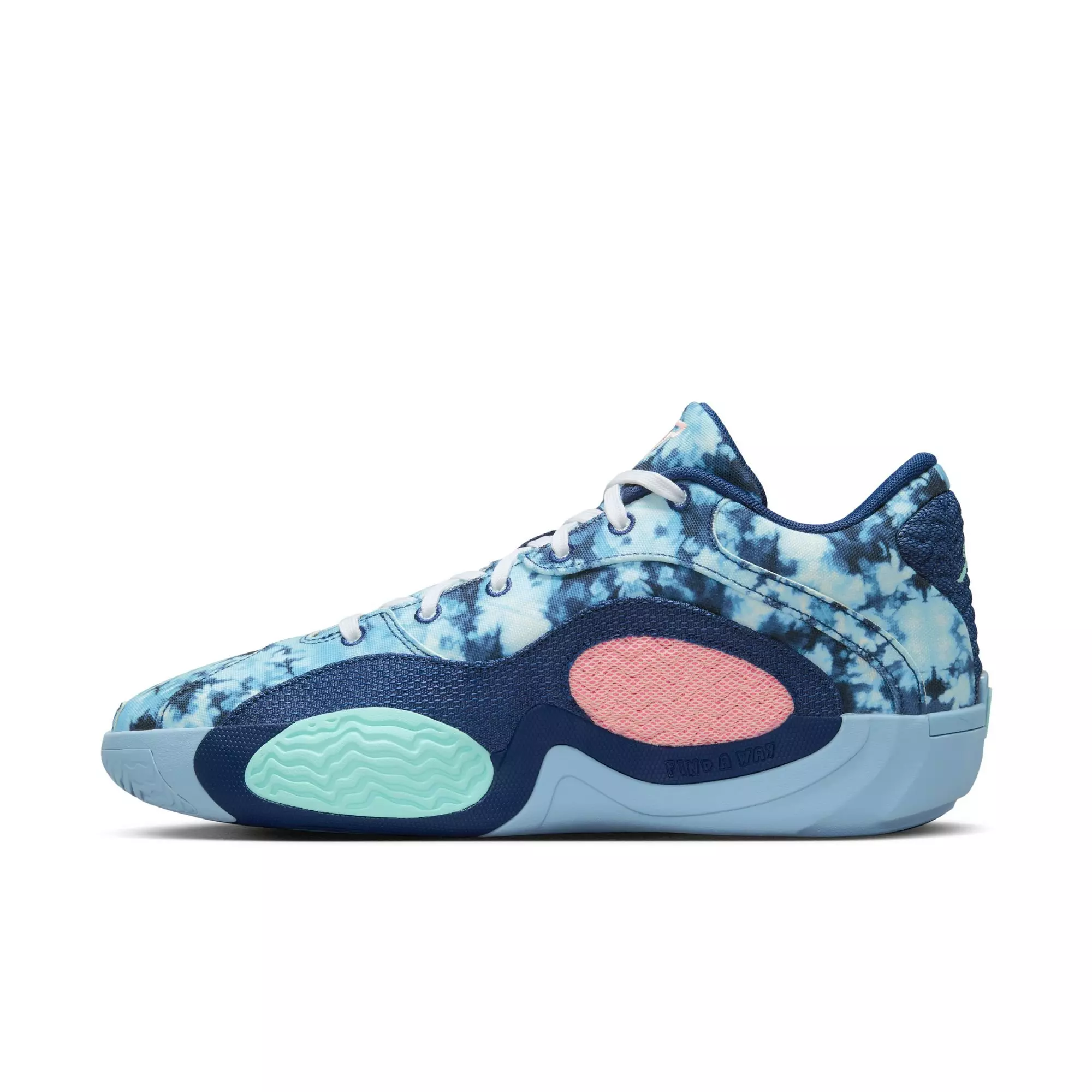 Jordan Tatum 2 “Denim” Men's Basketball Shoe - BLUE VOID/BLEACHED CORAL/LECHE BLUE