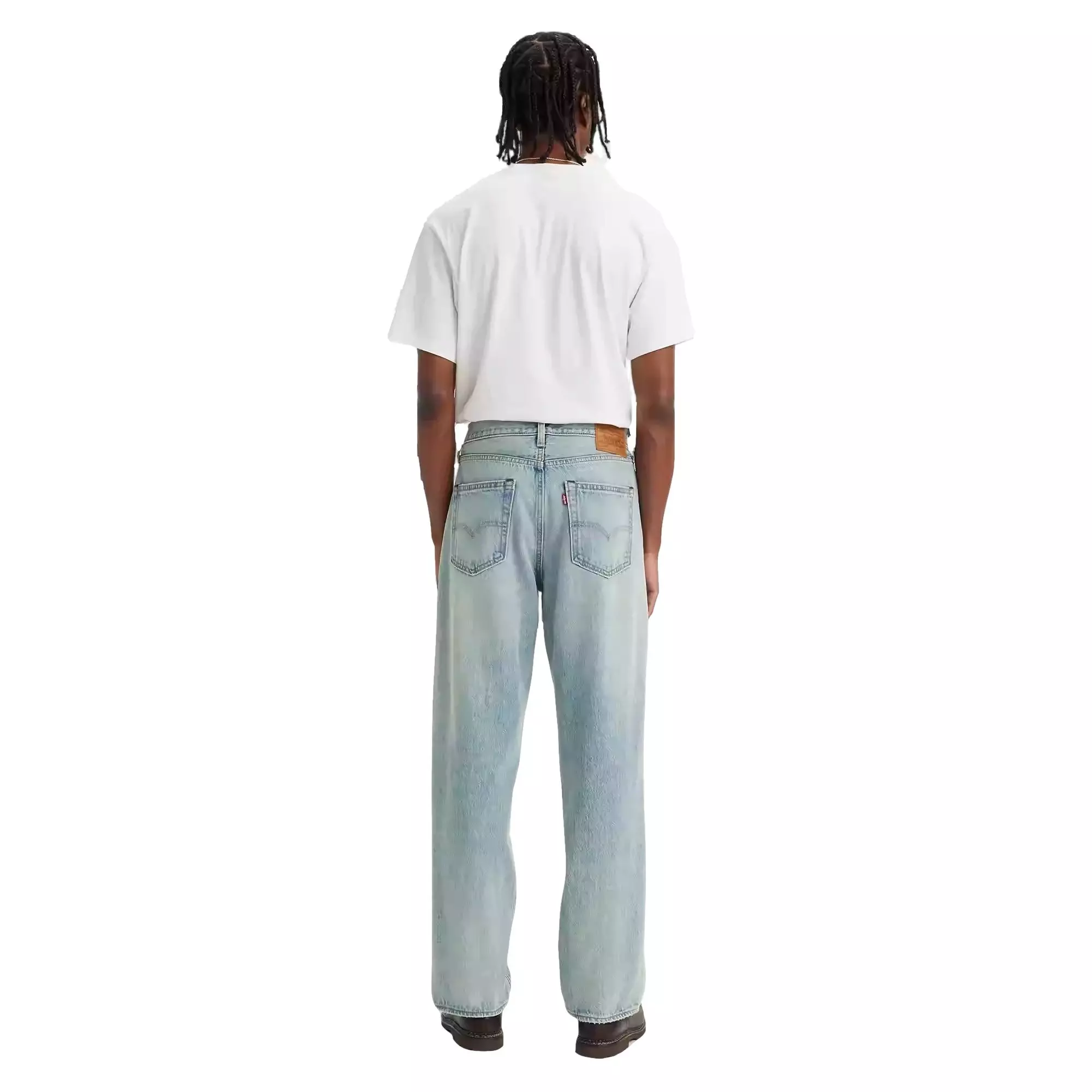 Levi's Men's 568 Patch Yourself Premium Loose Denim Jeans - BLUE