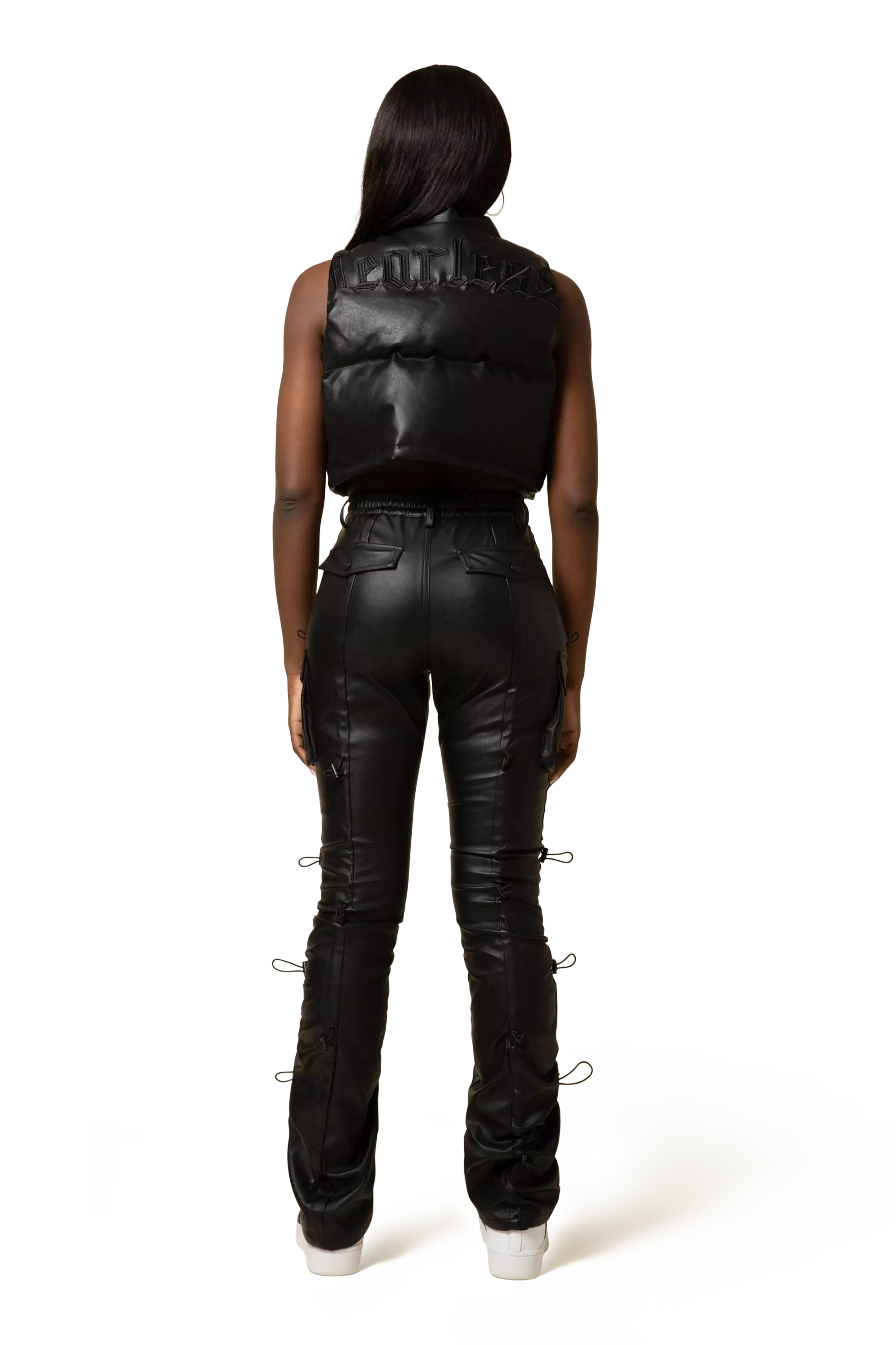 Smoke Rise Women's Bungee High-Rise Pants - BLACK