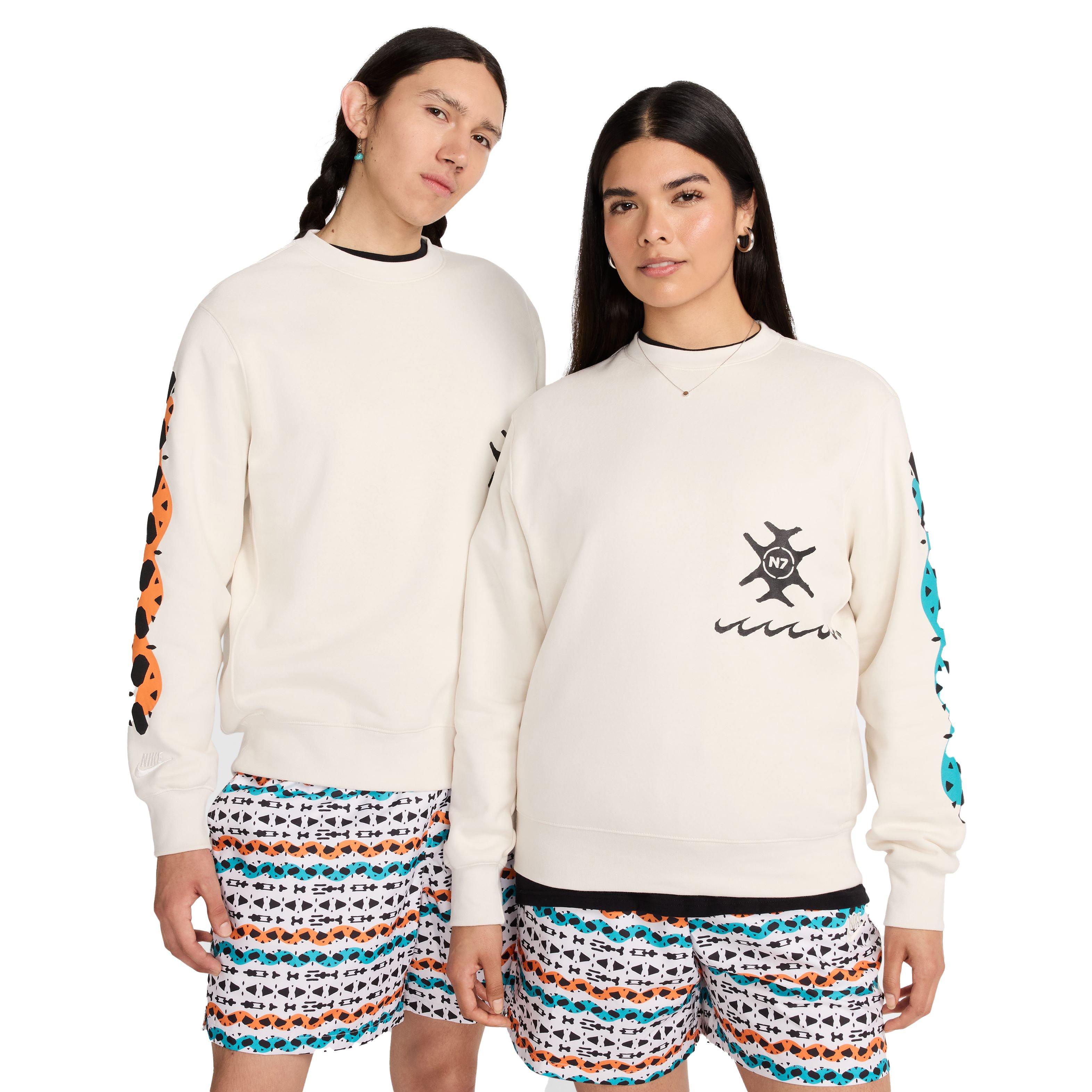 Nike Men's N7 Club BB Crew - GREY Thumbnail View 1