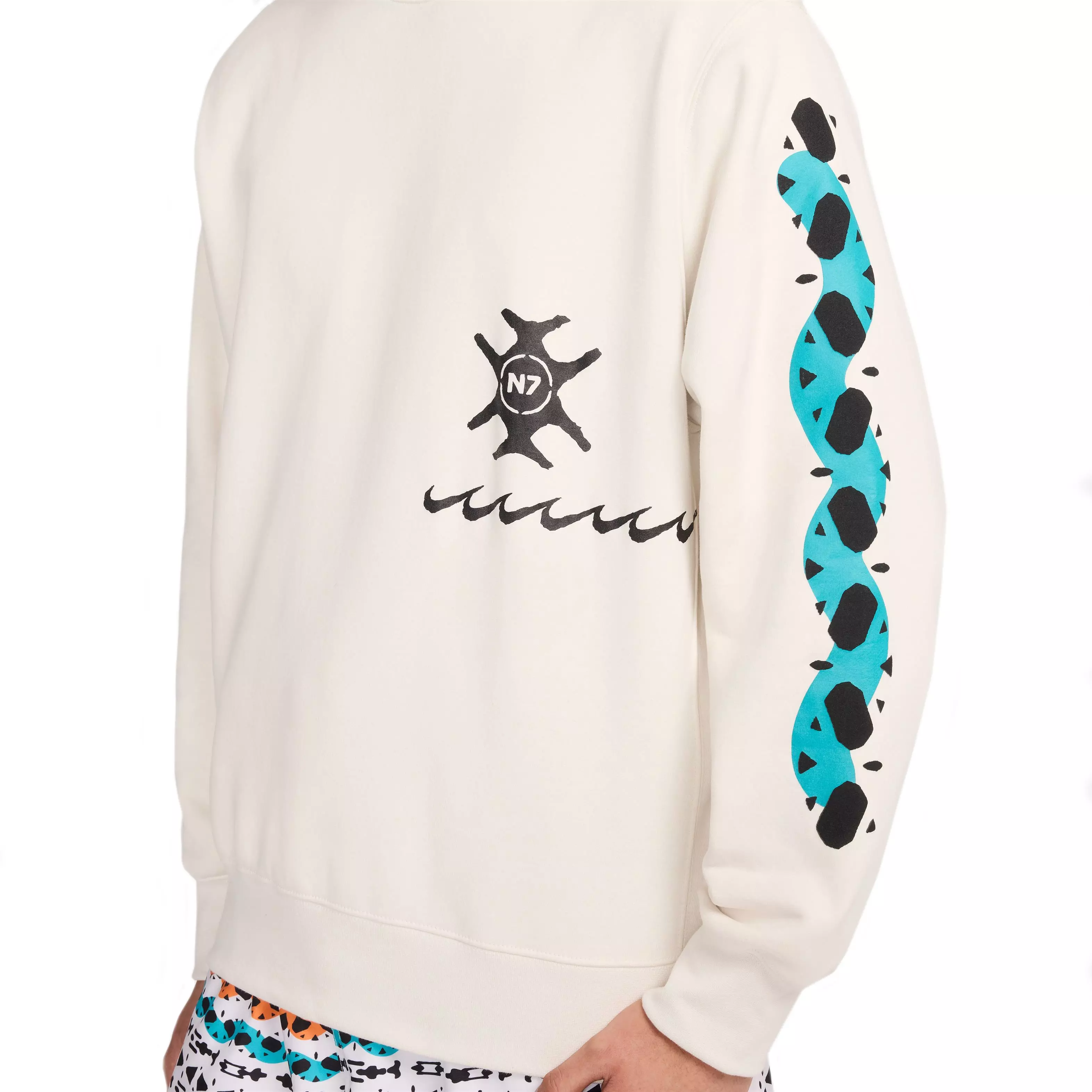 Nike Men's N7 Club BB Crew - GREY