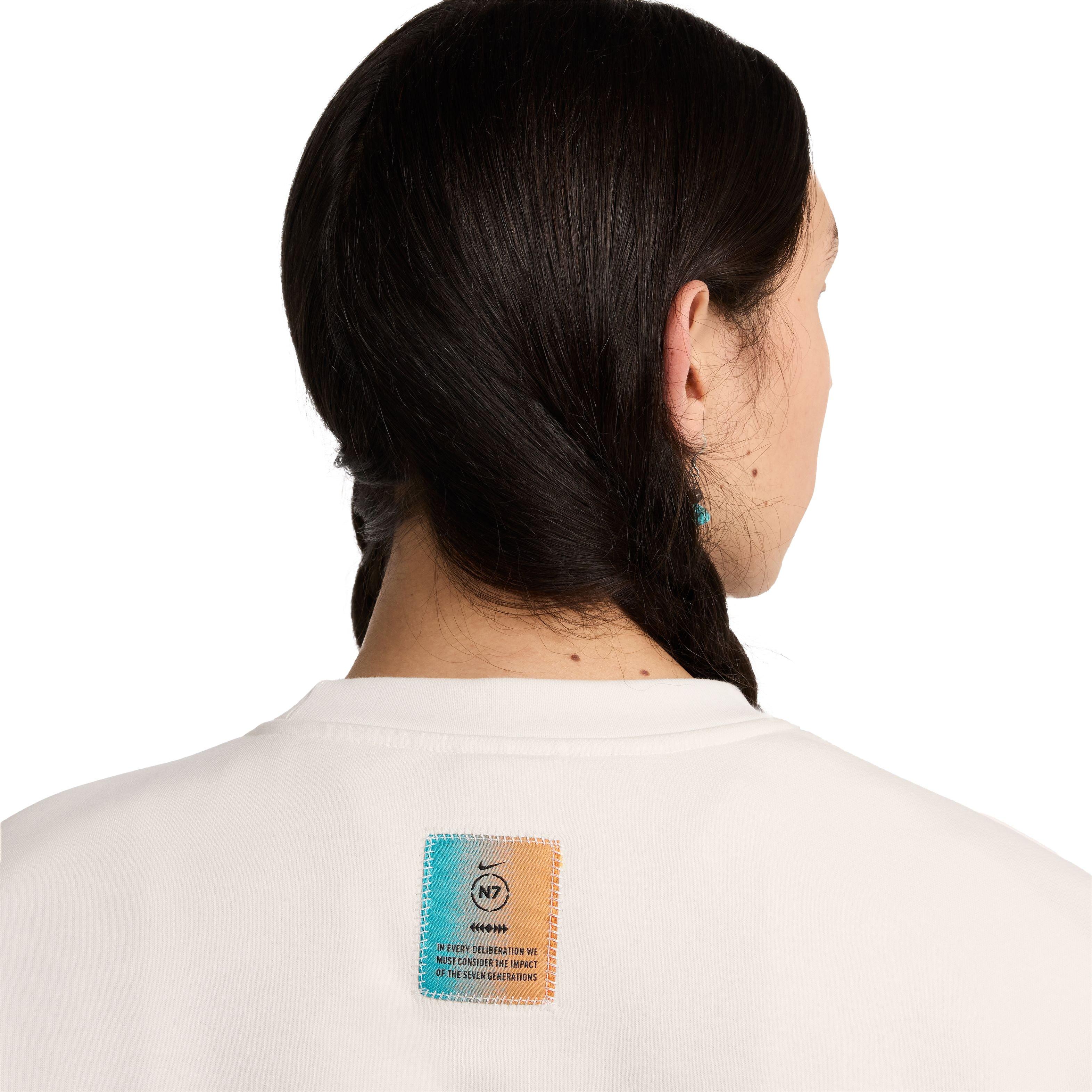 Nike Men's N7 Club BB Crew - GREY Thumbnail View 7