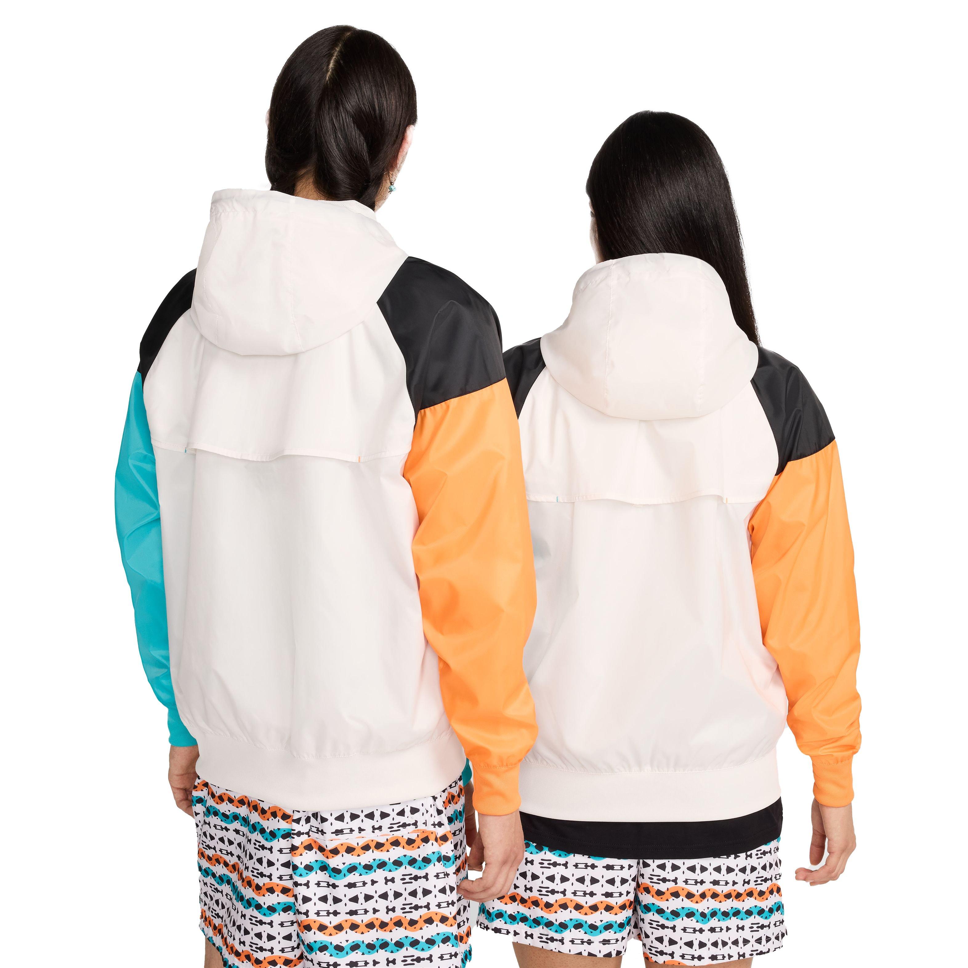 Nike Men's N7 Woven Windrunner Hooded Jacket - GREY Thumbnail View 2