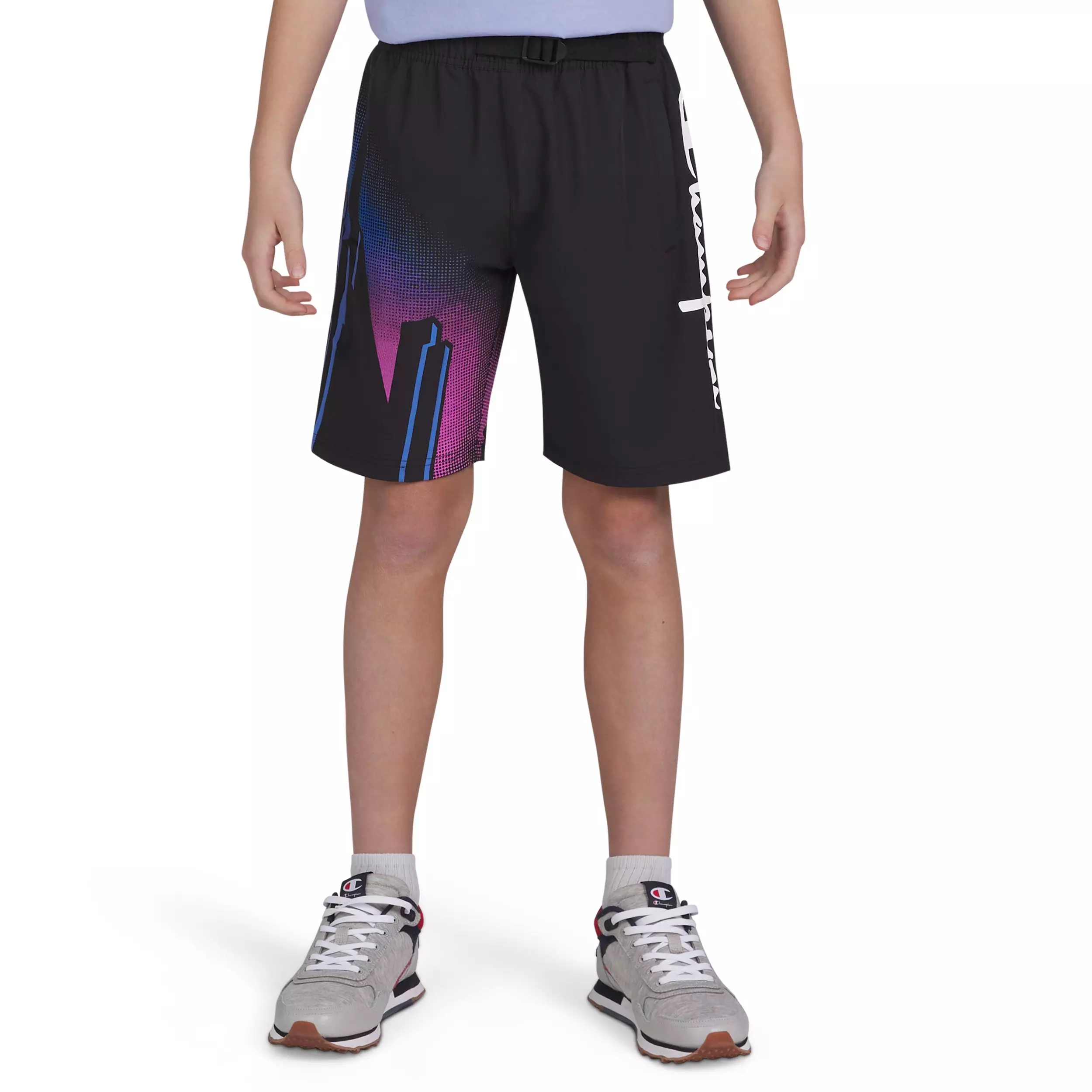 Champion Big Boys' City Woven Shorts - BLACK