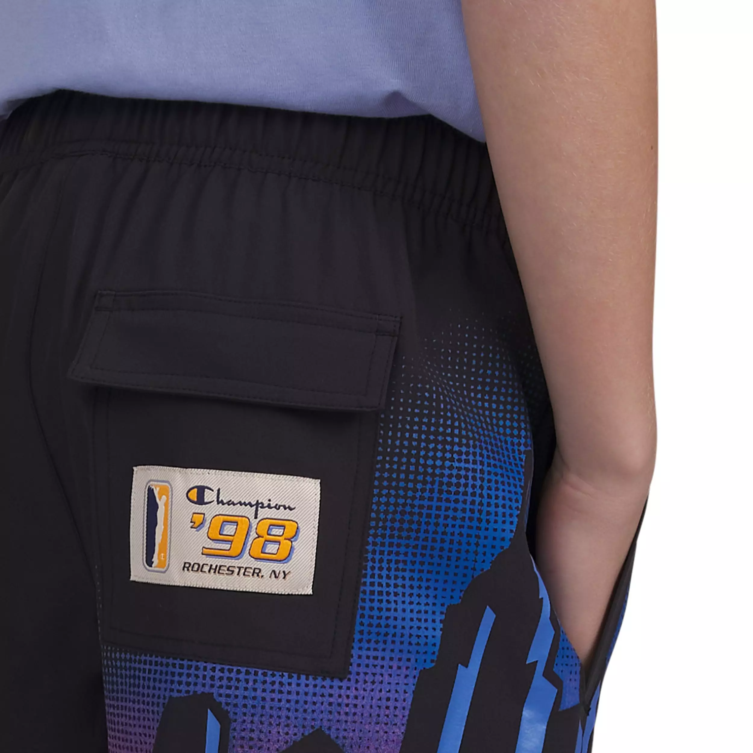 Champion Big Boys' City Woven Shorts - BLACK