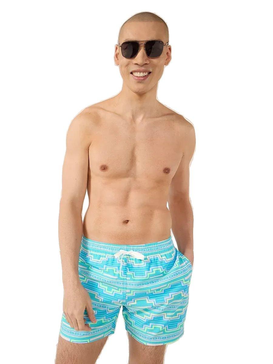 Chubbies Men's Desert Dawns 5.5 Inch Shorts - BLUE Thumbnail View 1