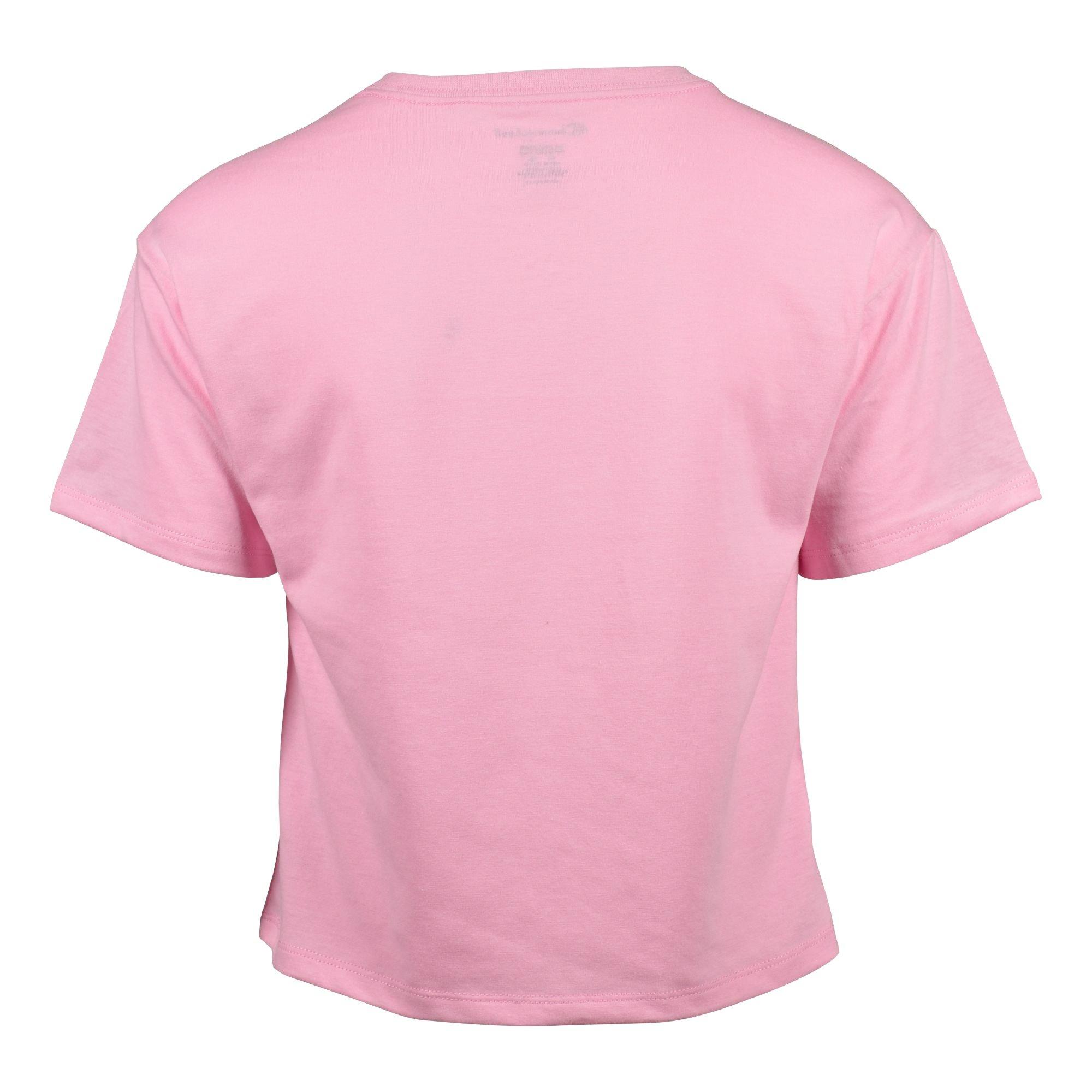 Champion Big Girls' Roll With It Tee - PINK Thumbnail View 2
