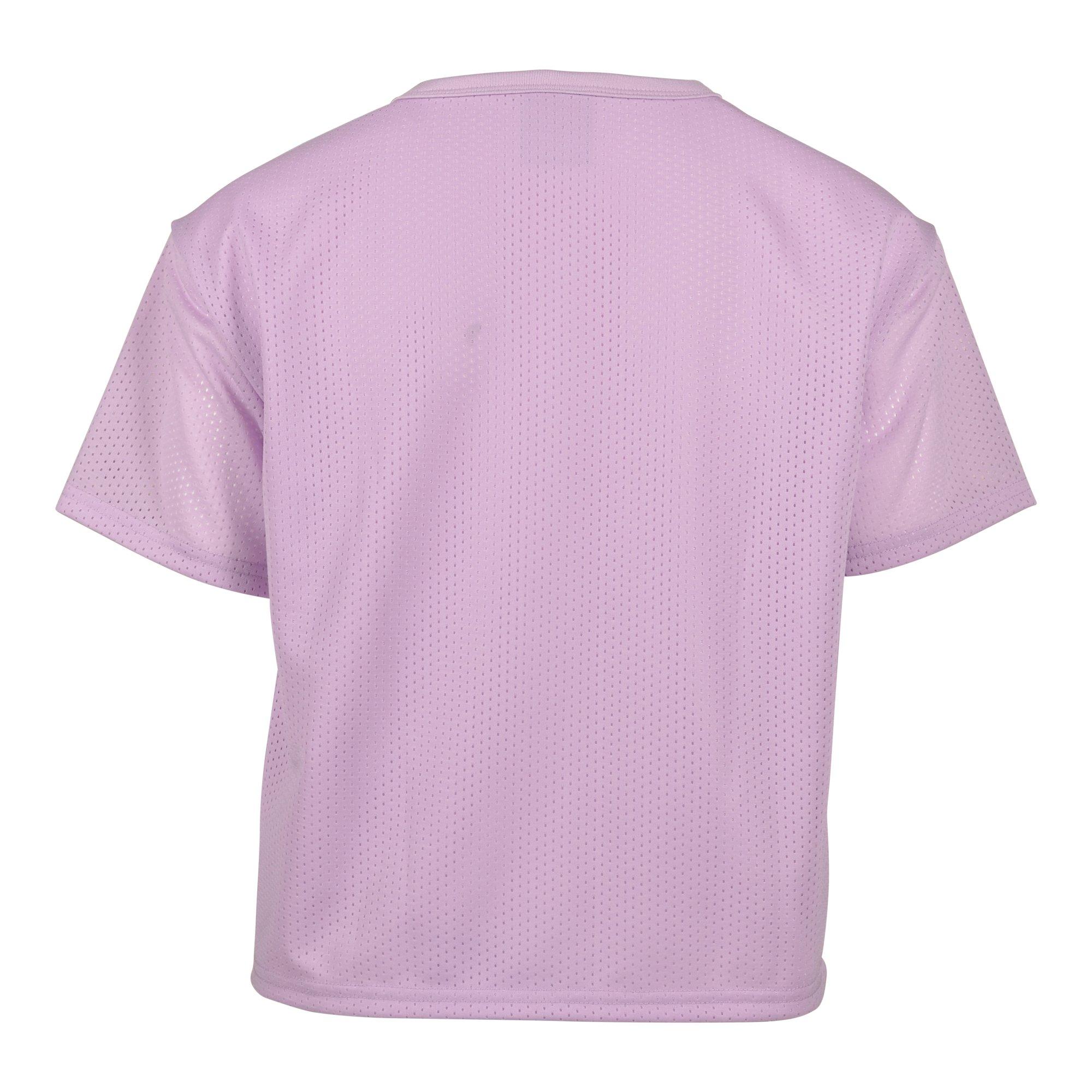 Champion Big Girls' Oversized Tee - Purple - PURPLE Thumbnail View 2