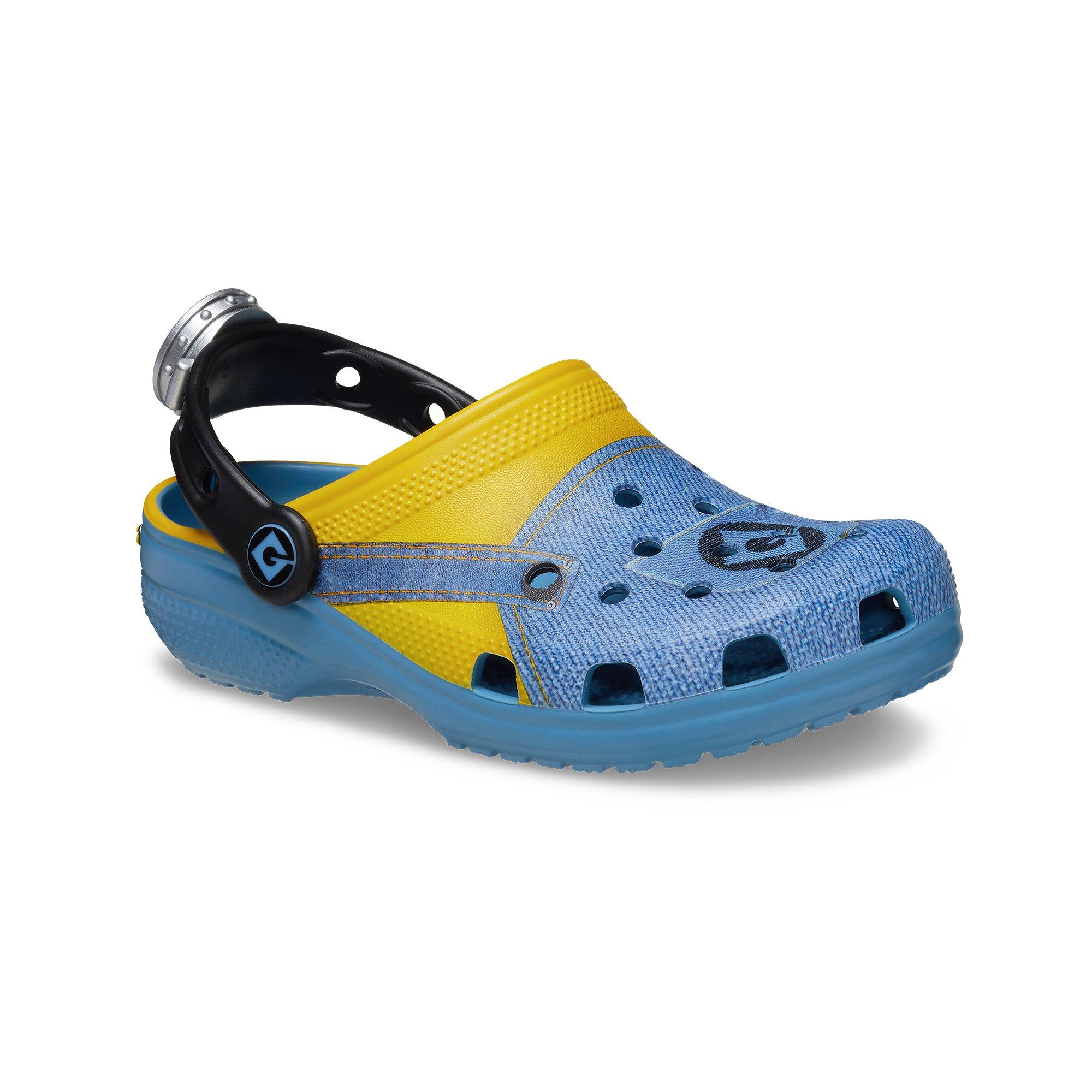 Crocs Classic Grade School Kids' "Minion" Clog