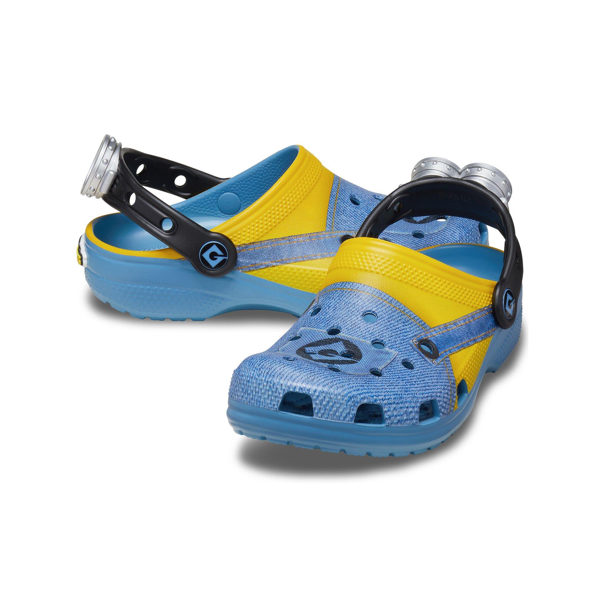 Crocs Classic Grade School Kids' "Minion" Clog