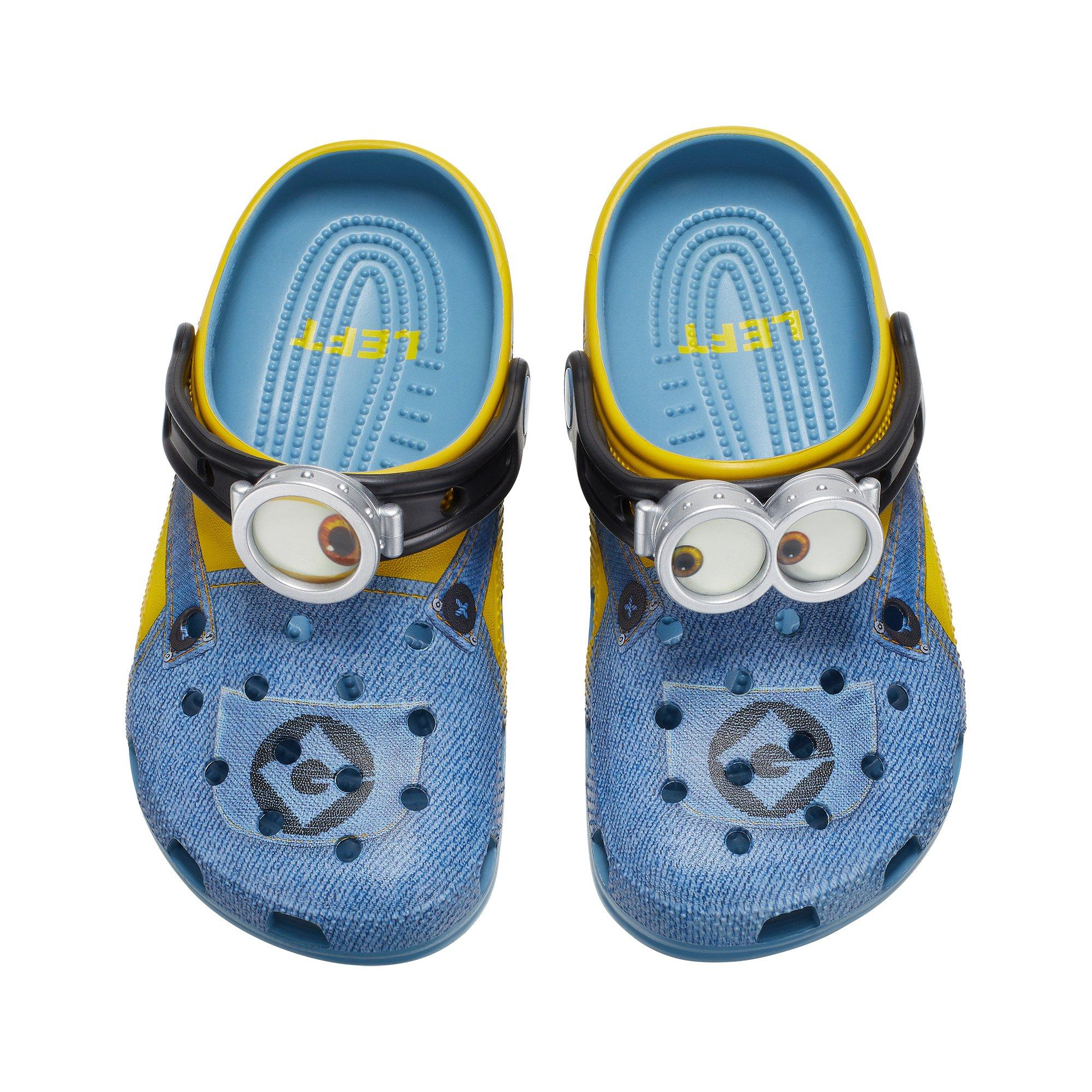 Crocs Classic Grade School Kids' "Minion" Clog