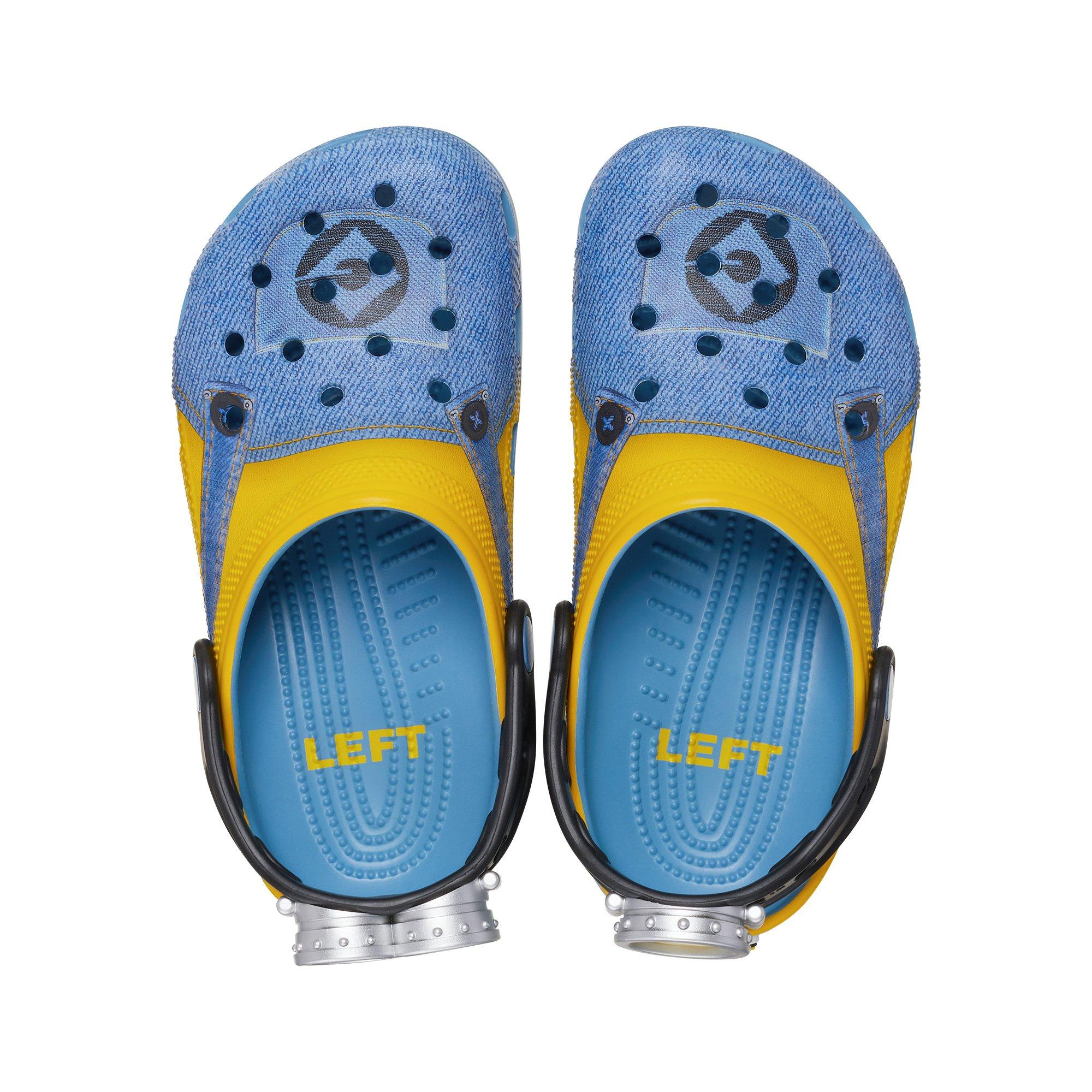 Crocs Classic Grade School Kids' "Minion" Clog