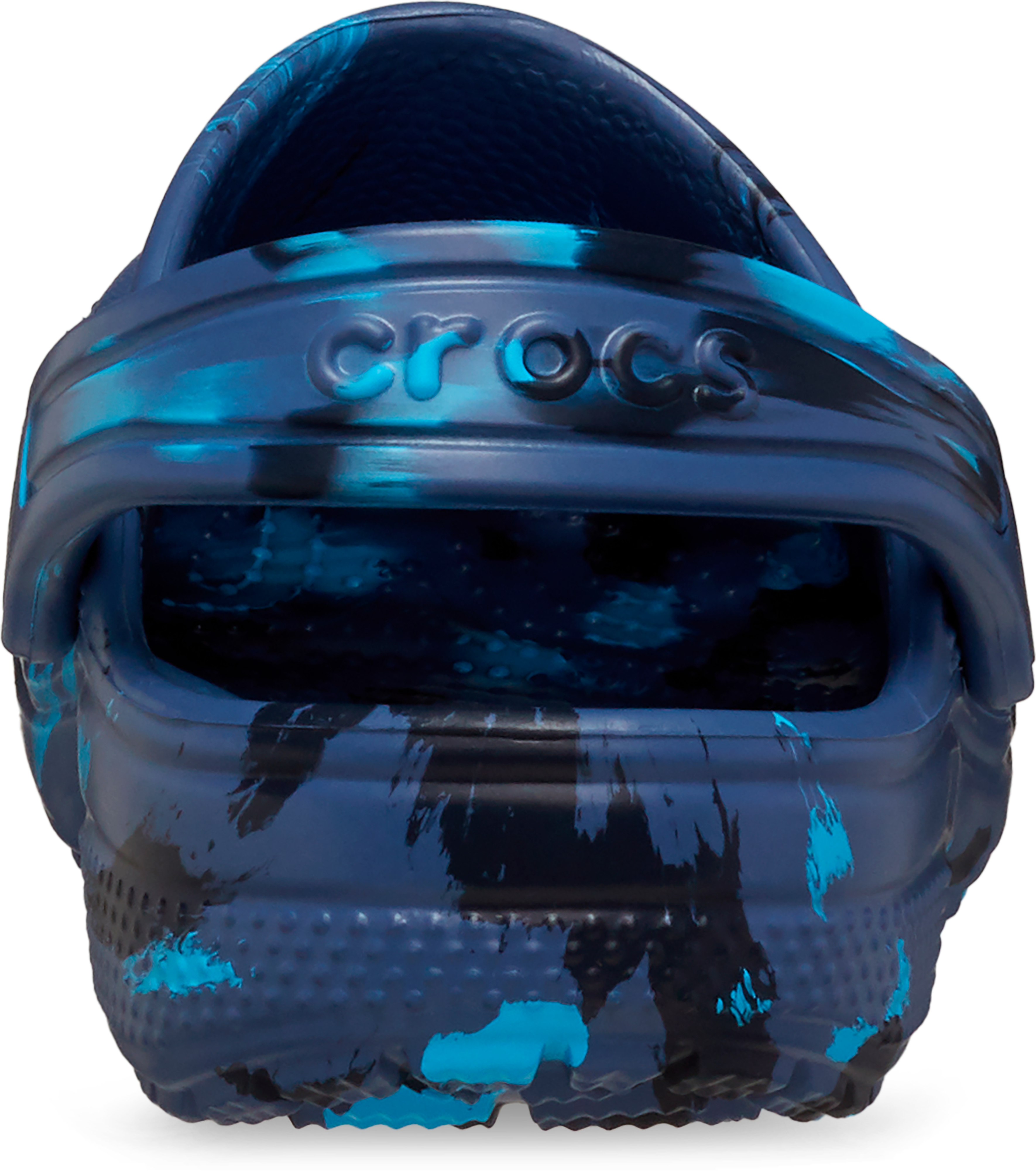 Crocs Classic Marbled "Navy" Toddler Boys' Clog