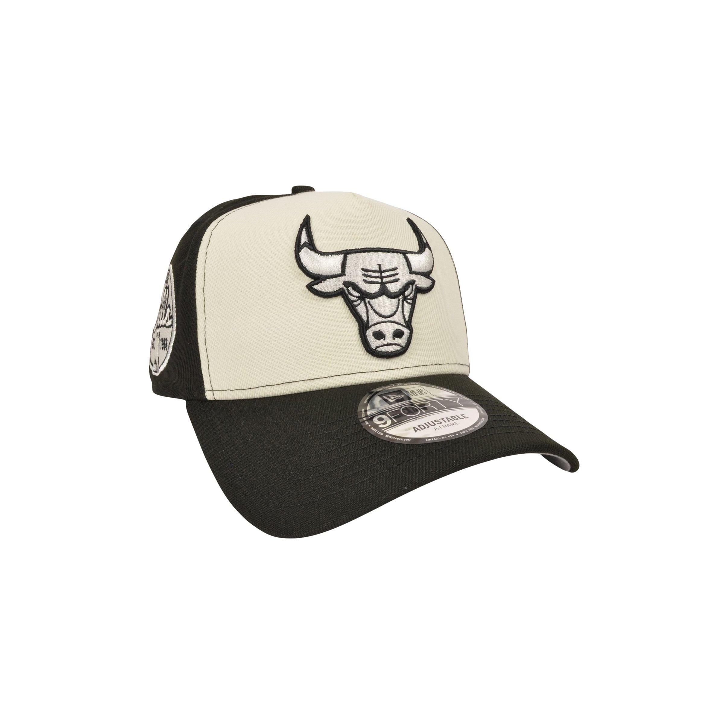New Era Chicago Bulls 9FORTY Team Snapback-Black/Cream - CREAM Thumbnail View 2