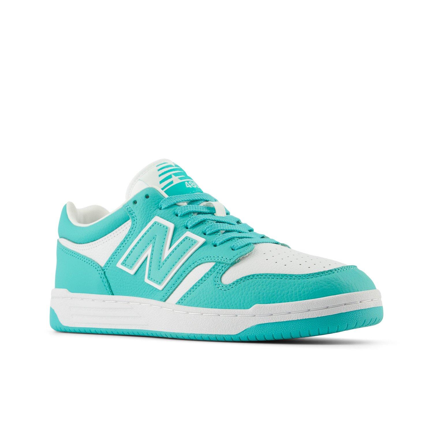 New Balance 480 Unisex "Airy Teal/White" Shoe