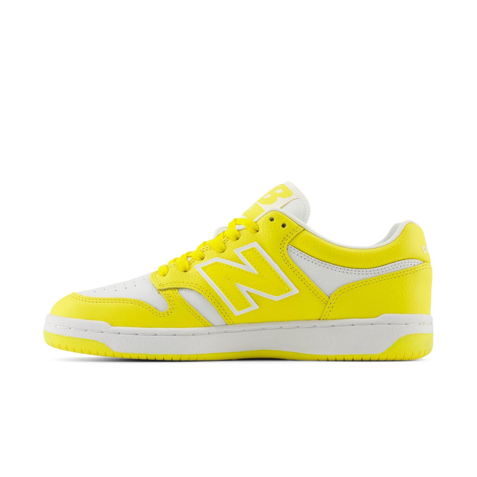 New Balance 480 Unisex "Lemon Zest/White" Shoe