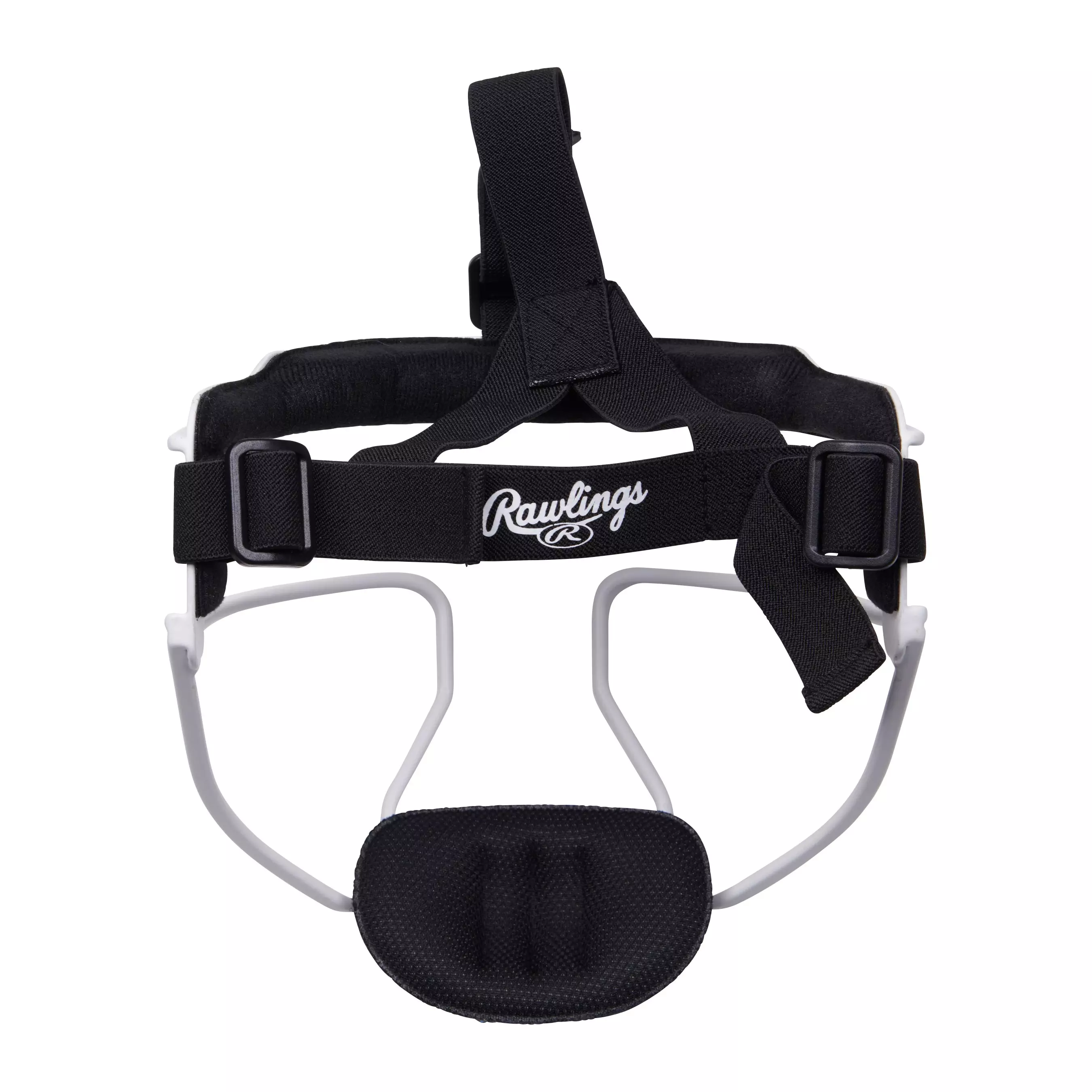 Rawlings Adult Hi-Viz Matte Softball Fielders Mask - WHITE