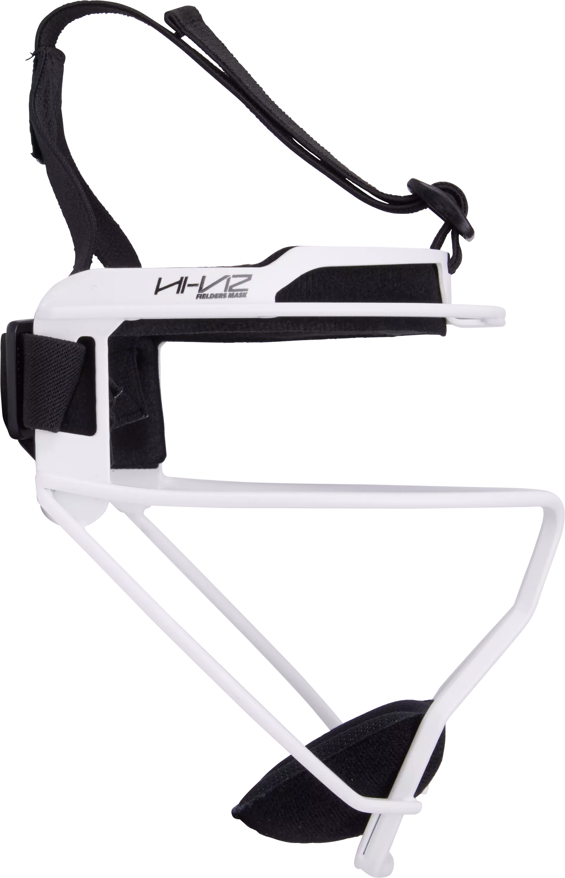 Rawlings Adult Hi-Viz Matte Softball Fielders Mask - WHITE