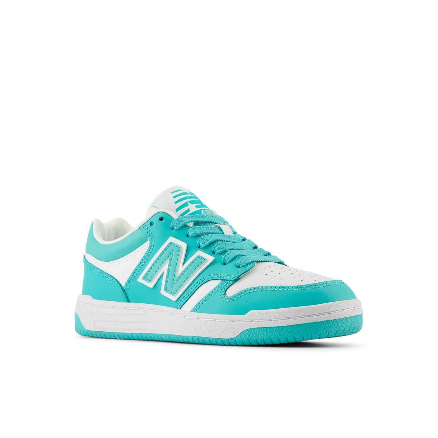 New Balance 480 Grade School Kids' "Airy Teal/White" Shoe