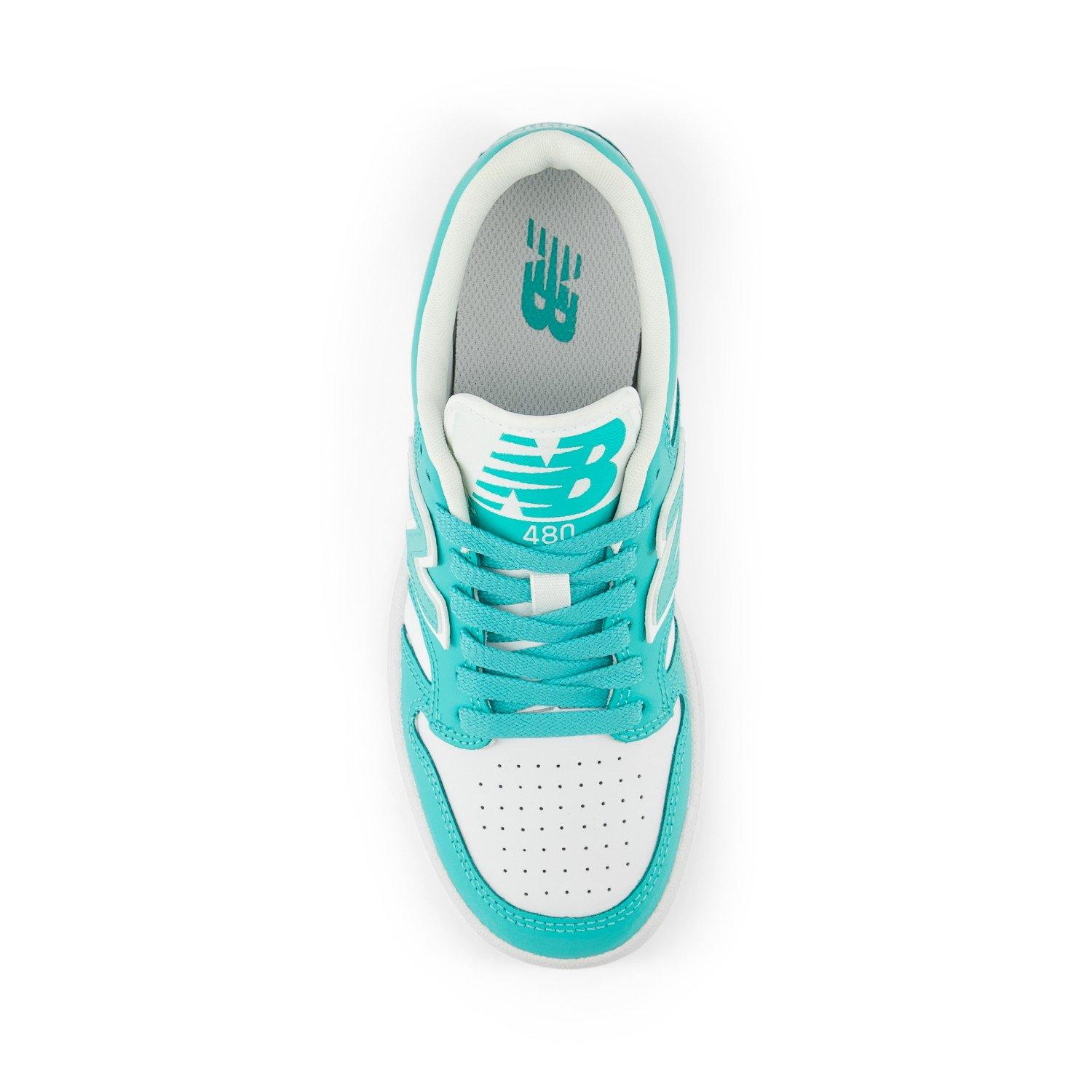 New Balance 480 Grade School Kids' "Airy Teal/White" Shoe