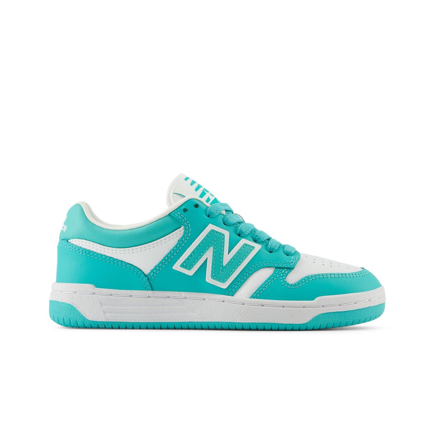 New Balance 480 "Airy Teal/White" Grade School Kids' Shoe - BLUE/WHITE