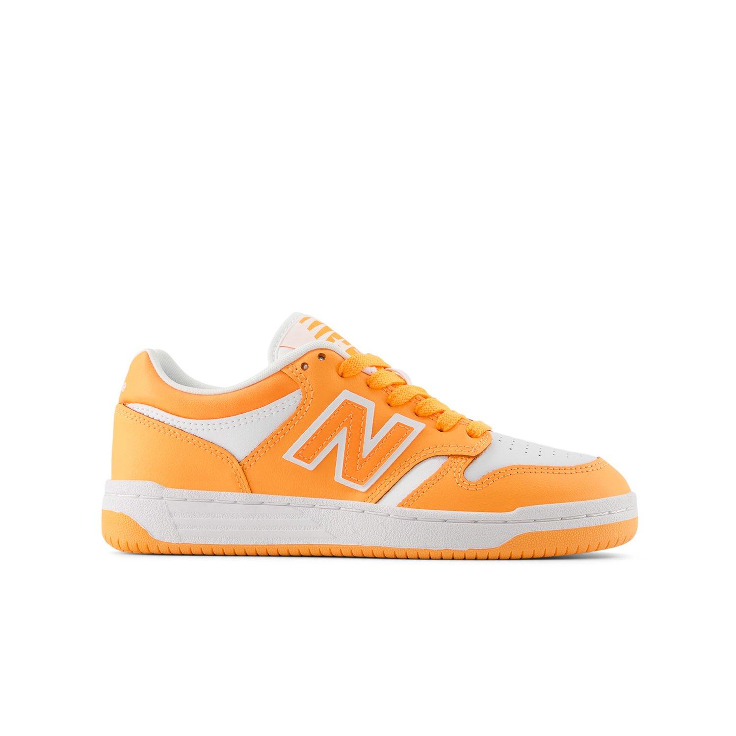 New Balance 480 Grade School Girls' "Orange/White" Shoe