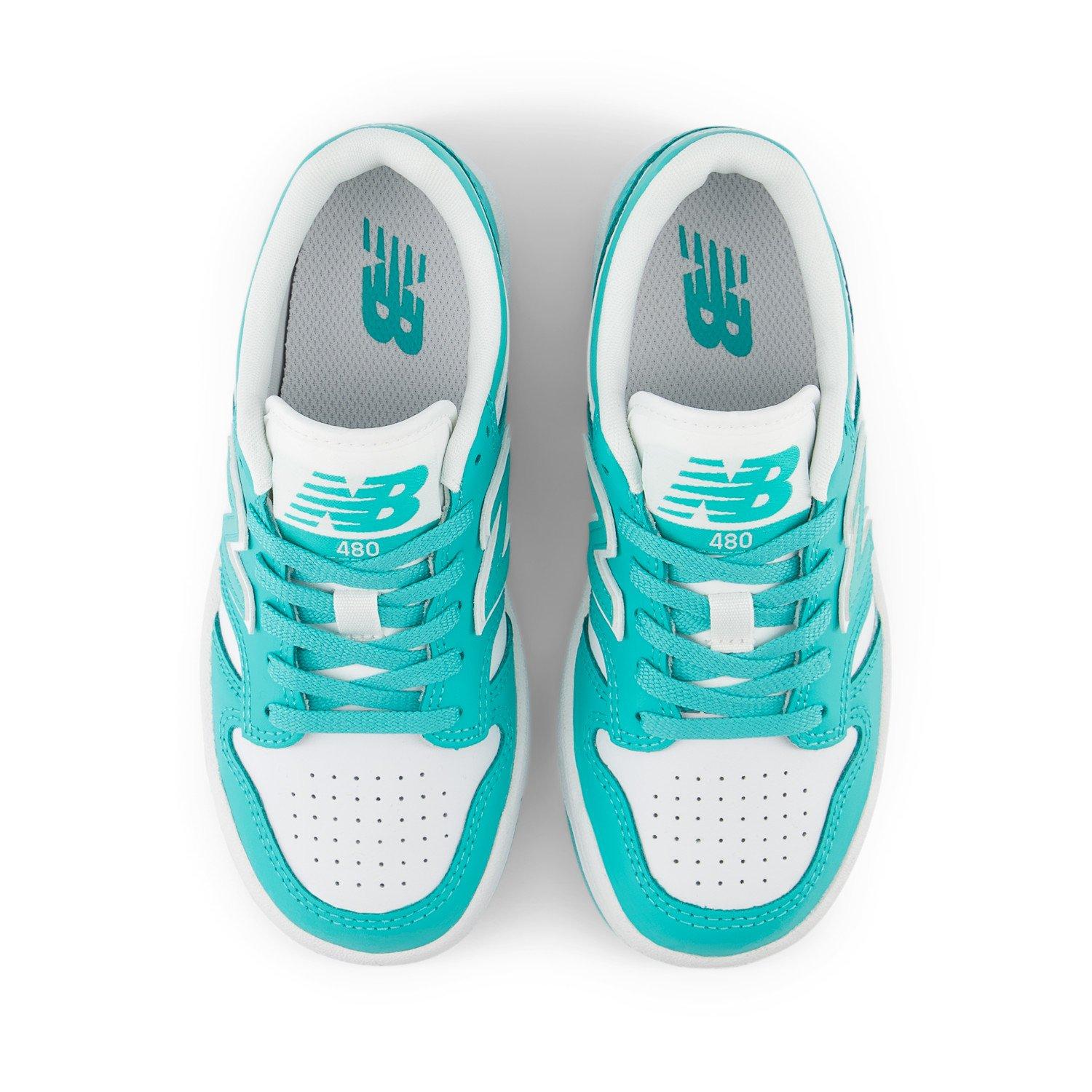 New Balance 480 Preschool Kids' "Airy Teal/White" Shoe