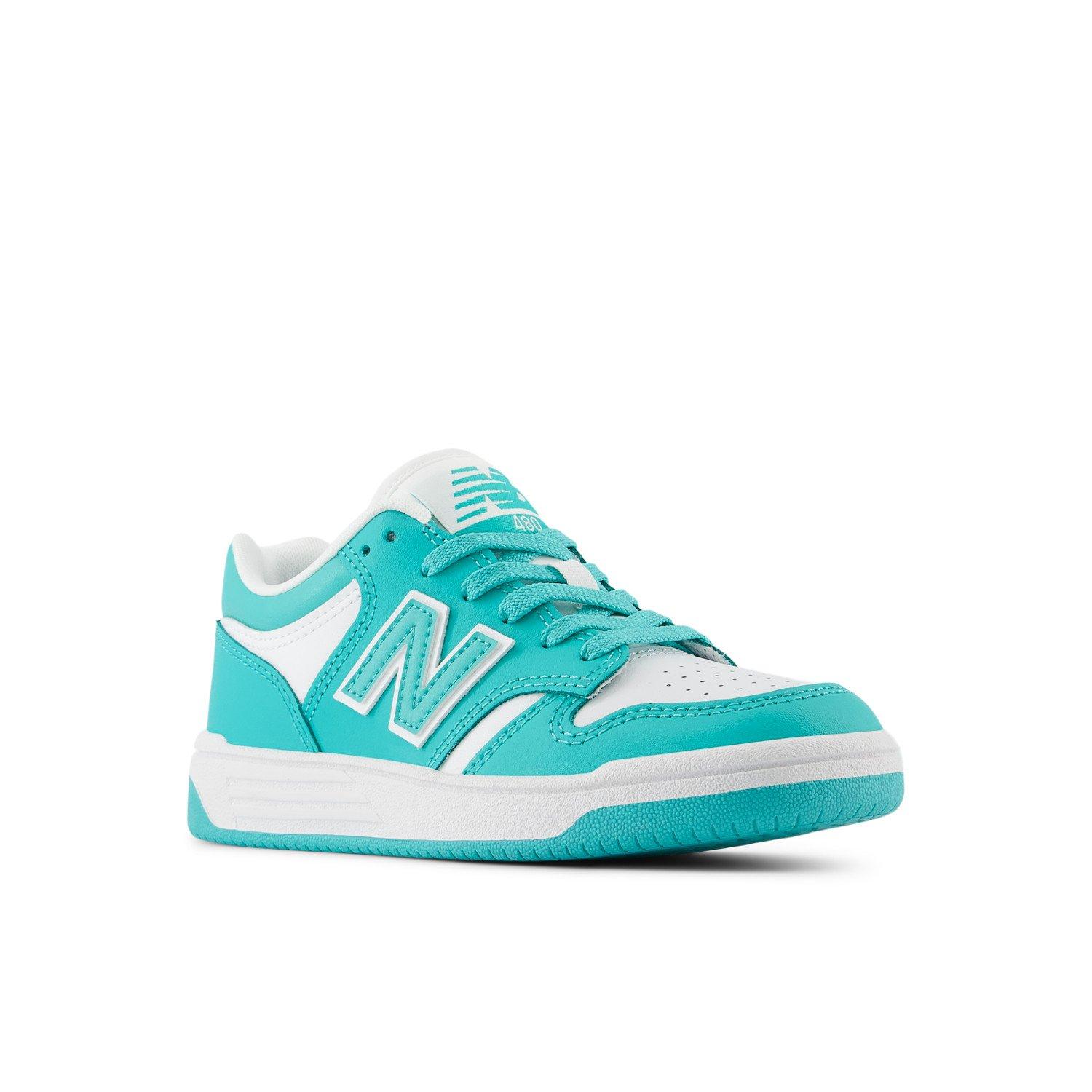 New Balance 480 Preschool Kids' "Airy Teal/White" Shoe