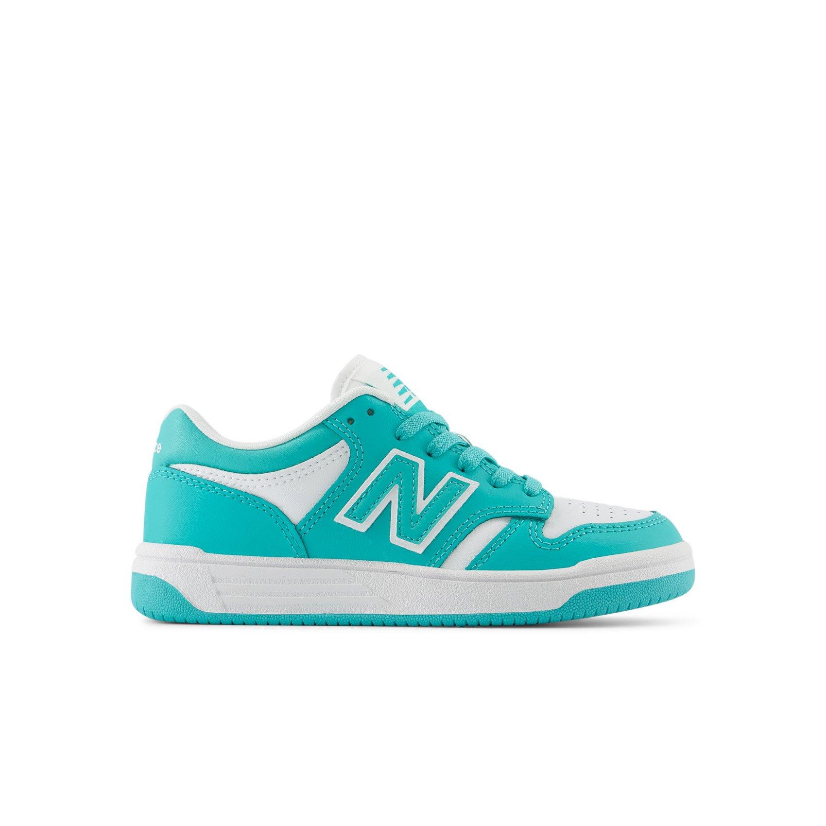 New Balance 480 "Airy Teal/White" Preschool Kids' Shoe - BLUE/WHITE