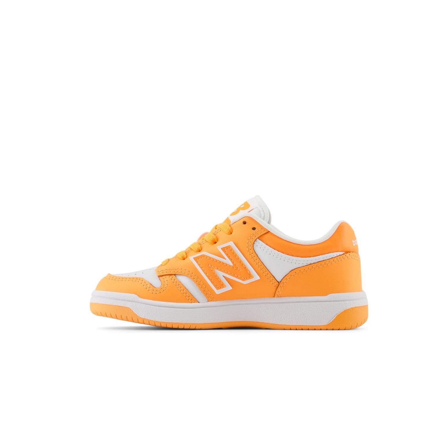 New Balance 480 Preschool Girls' "Orange/White" Shoe