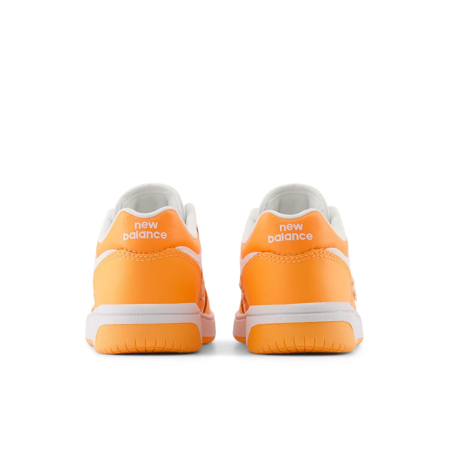 New Balance 480 Preschool Girls' "Orange/White" Shoe