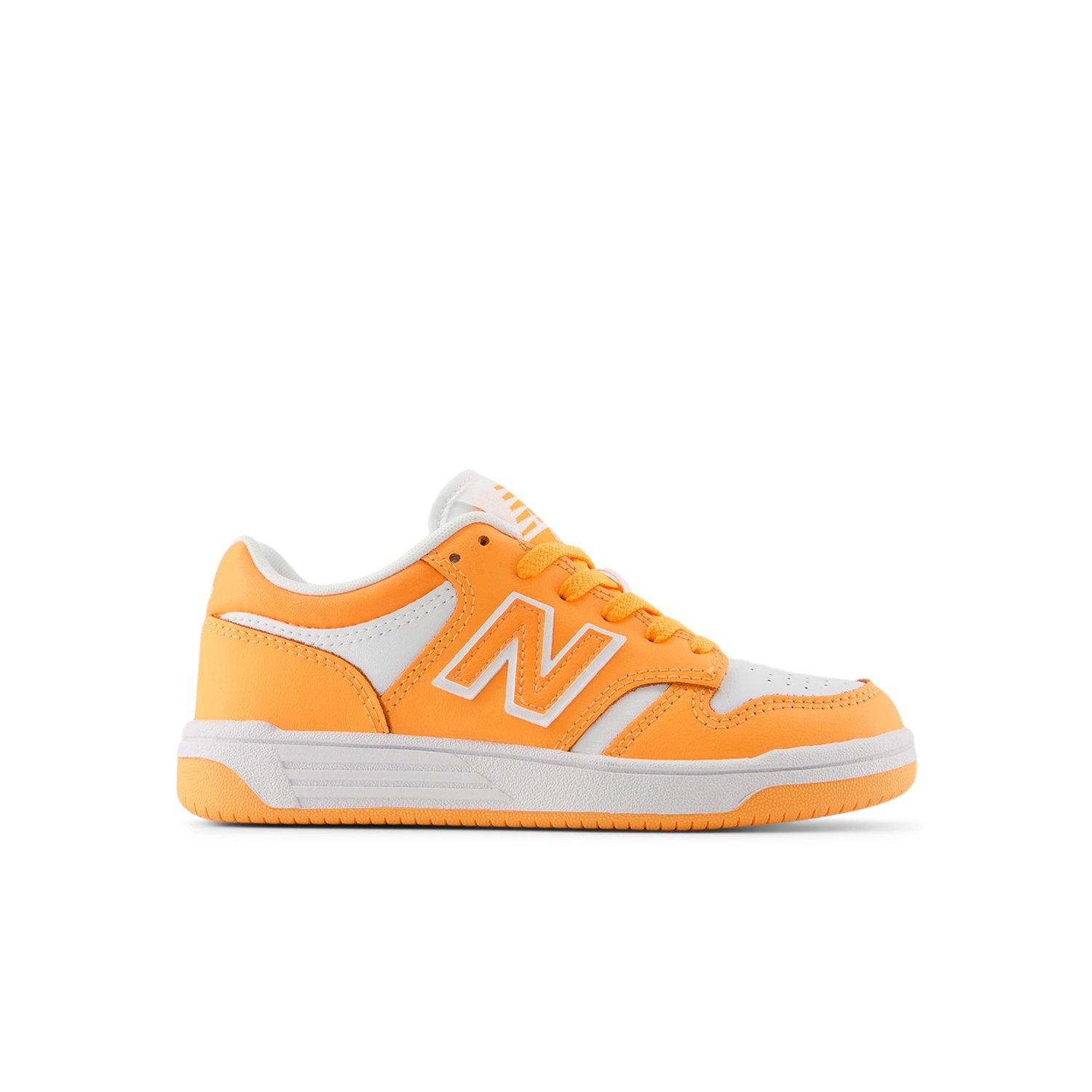 New Balance 480 Preschool Girls' "Orange/White" Shoe