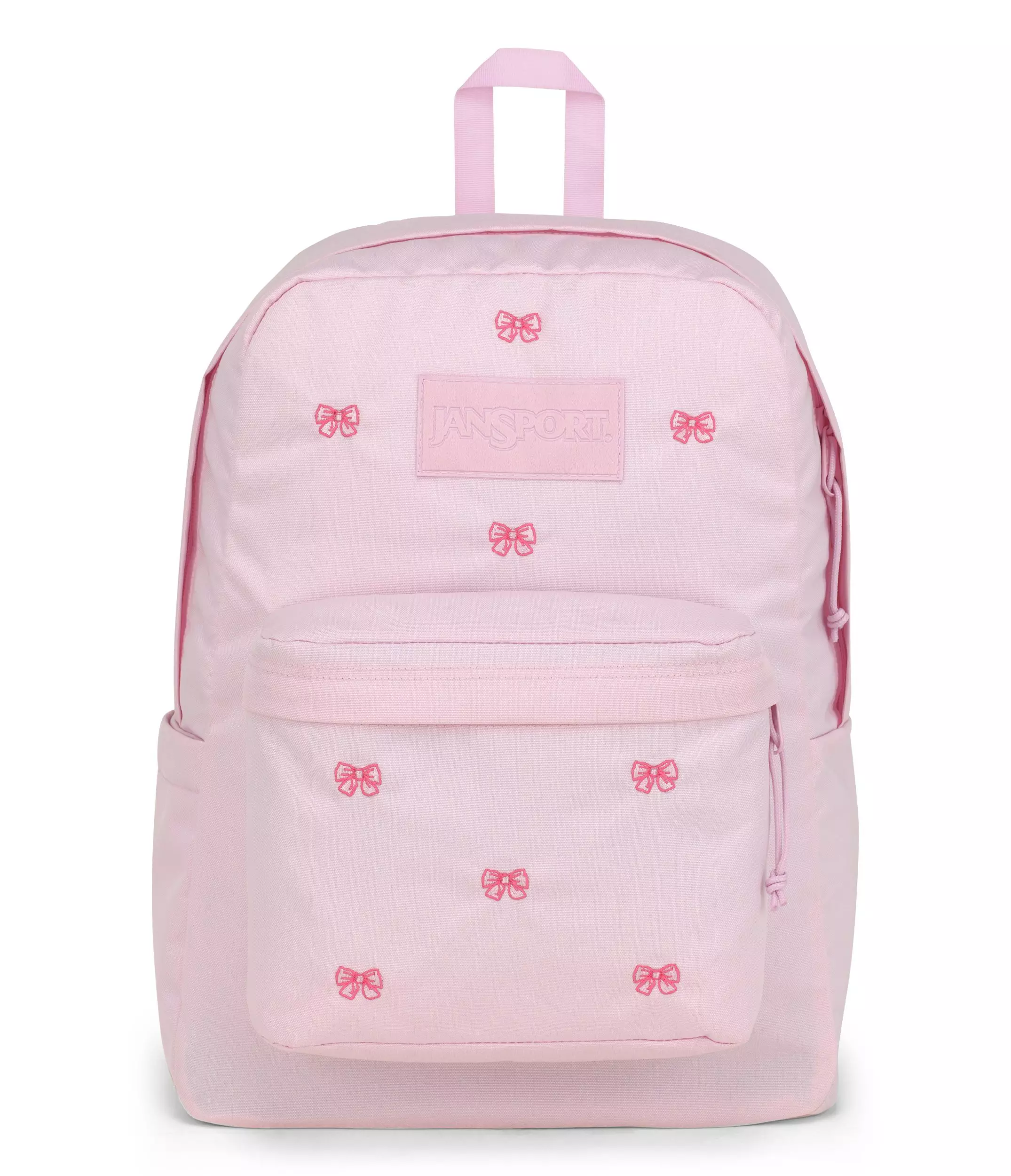 JanSport SuperBreak Plus Backpack-Pink - PINK