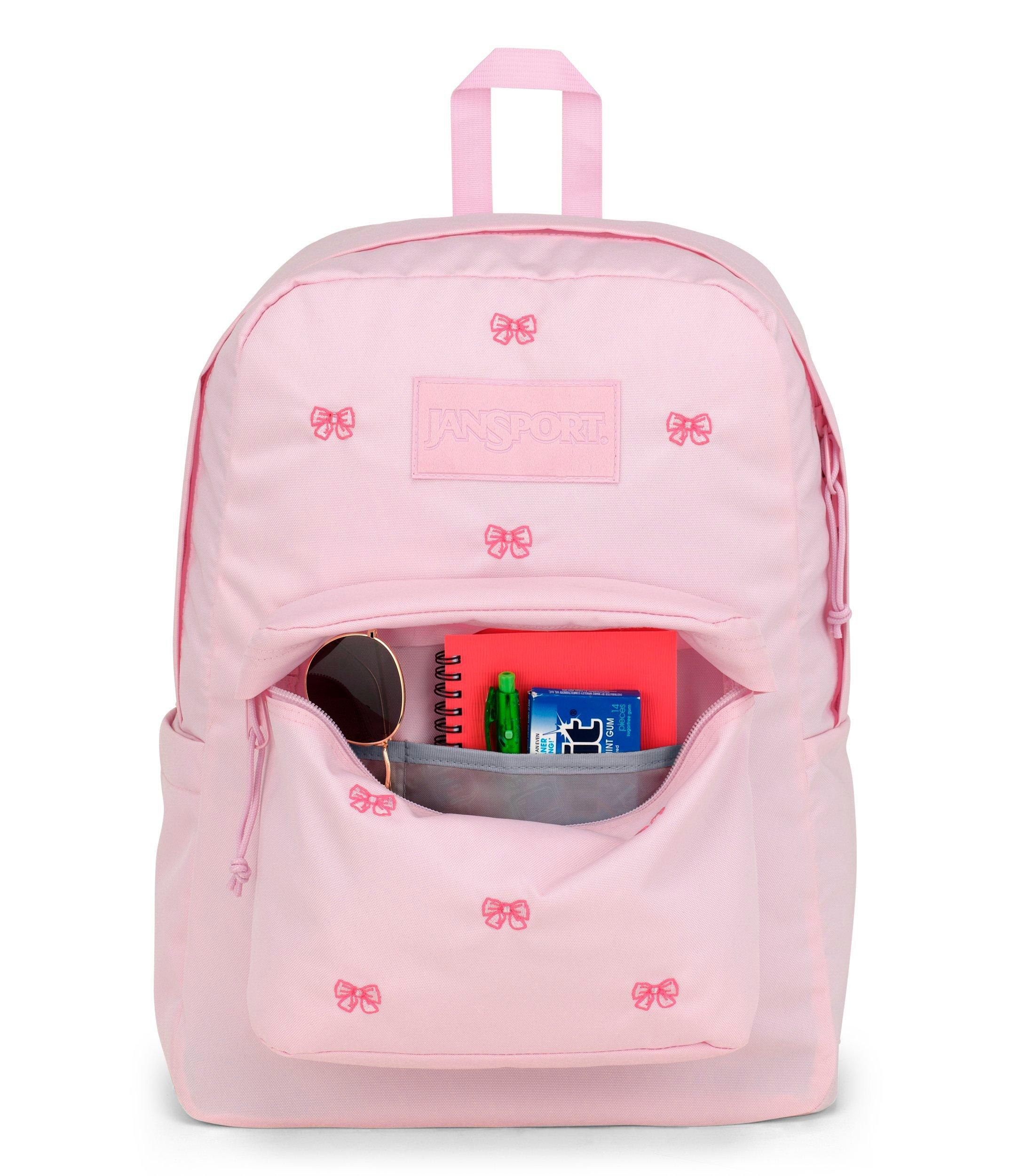 JanSport SuperBreak Plus Backpack-Pink