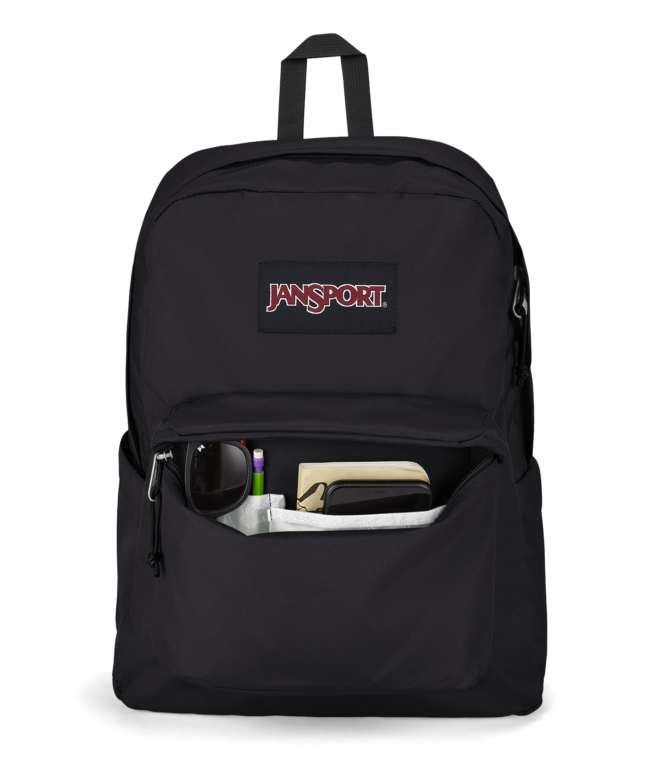 JanSport SuperBreak Plus Backpack-Black