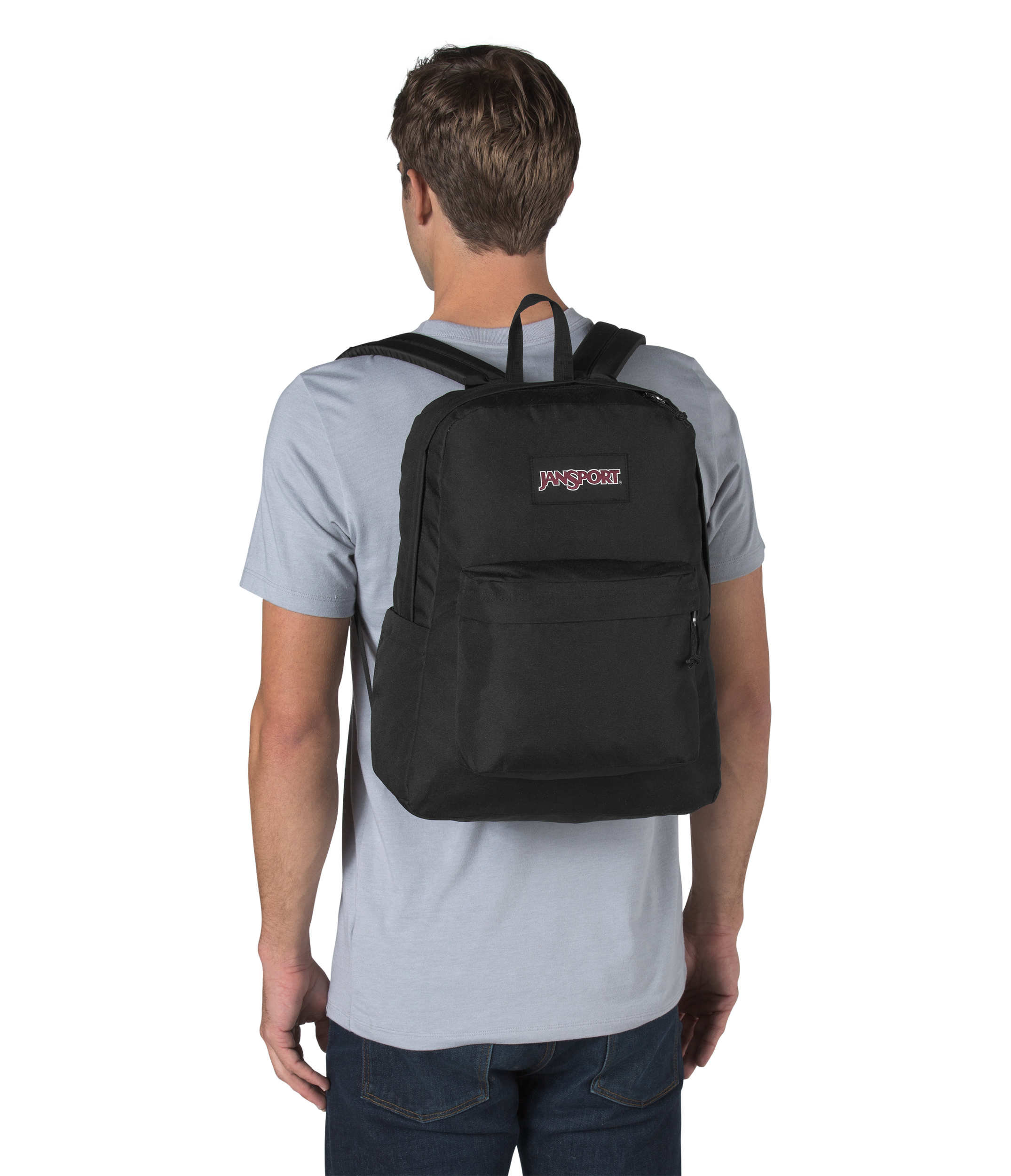 JanSport SuperBreak Plus Backpack-Black