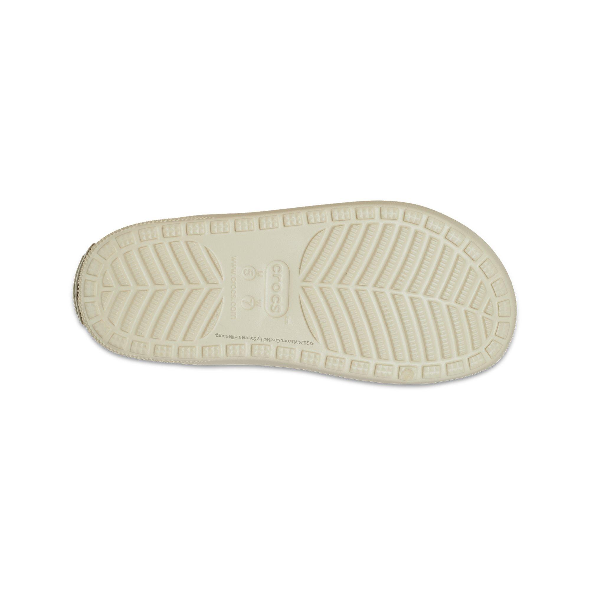 Crocs x SpongeBob SquarePants "Cozzzy Terry" Unisex Sandal - GREY/BLUE Thumbnail View 7