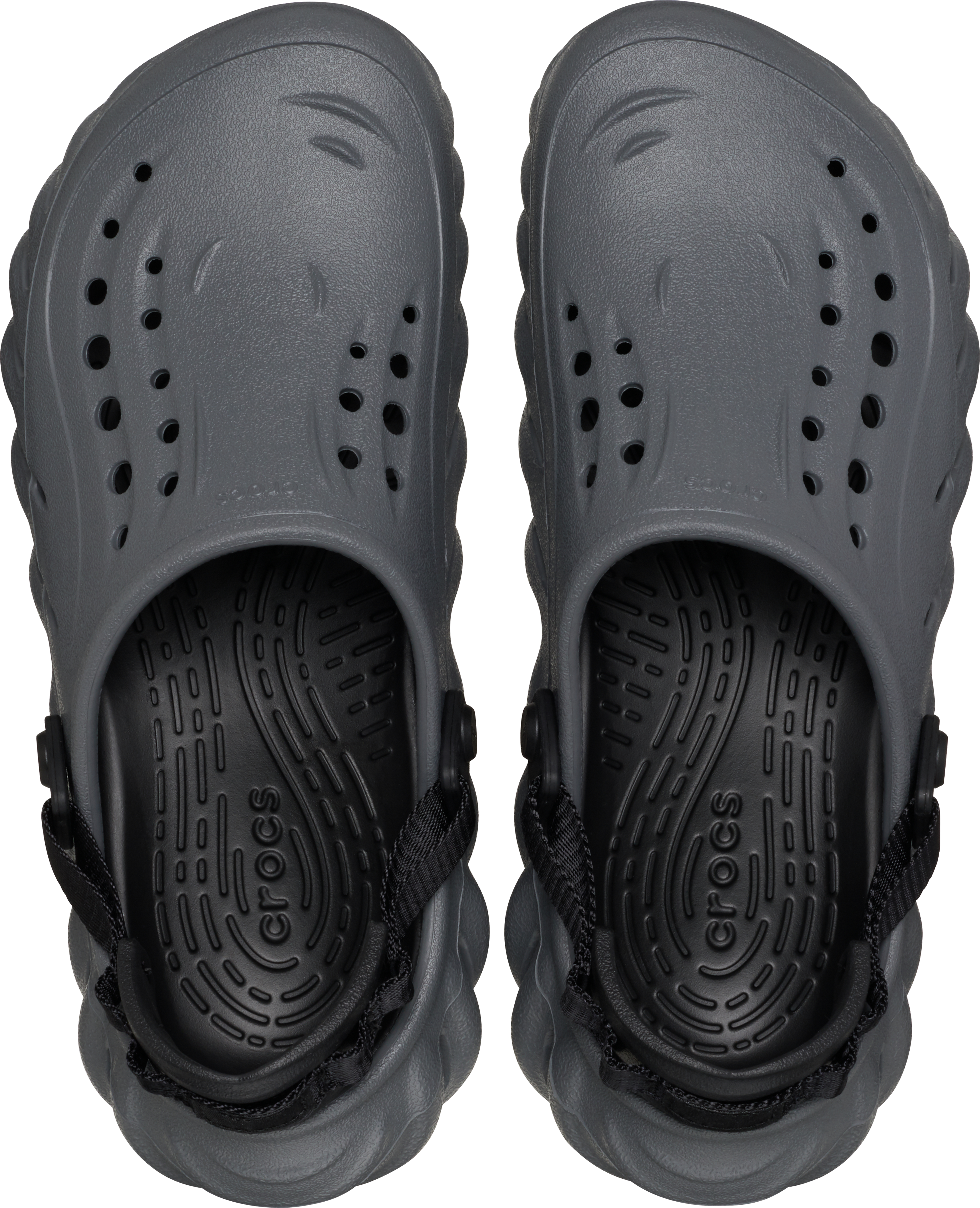 ★CROCS★ Eco Clog Slate Grey 2079370DA 207937-0DA CROCS Echo Clog 207937-1IP - Shiekh