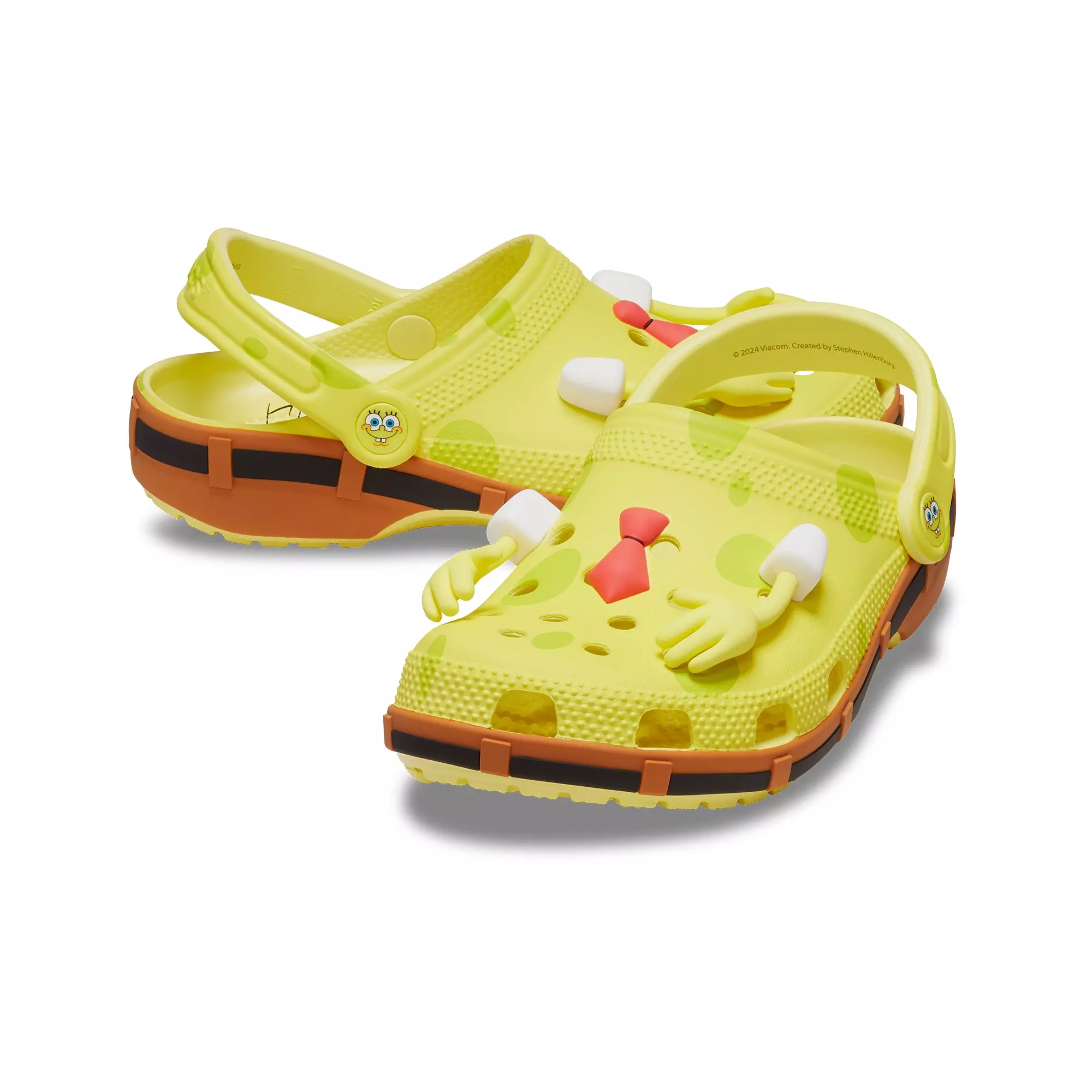 Crocs x SpongeBob SquarePants Unisex Classic Clog - YELLOW