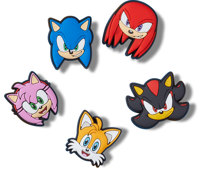 Crocs Sonic The Hedge Hog Jibbitz Charms