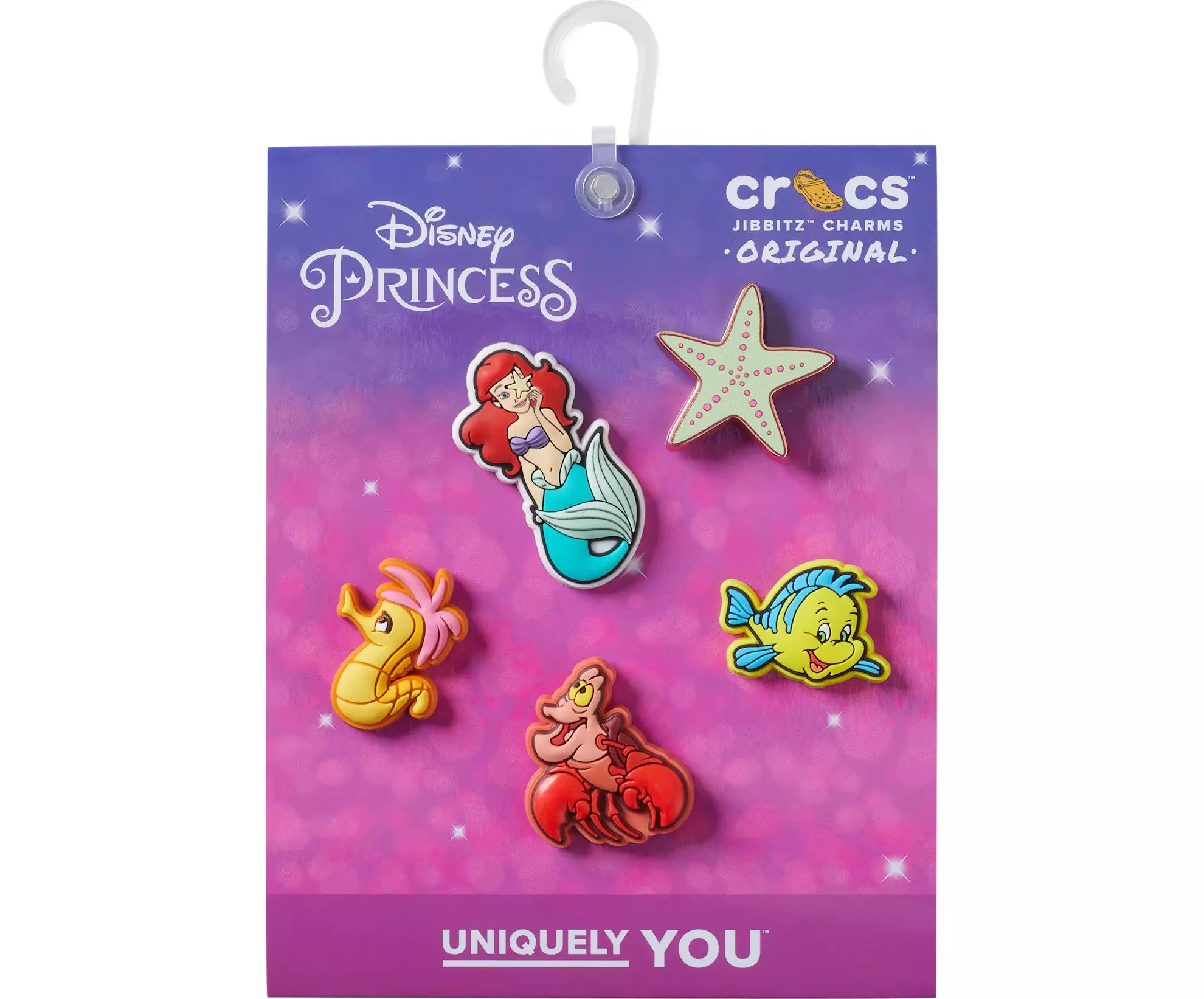 Crocs Little Mermaid Jibbitz Charms-5PK - MULTI-COLOR