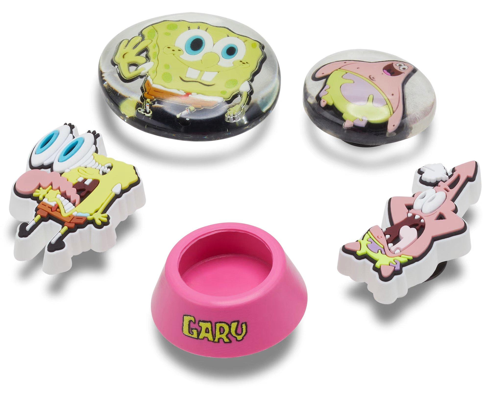 Crocs Spongebob Squarepants Jibbitz Charms-5PK