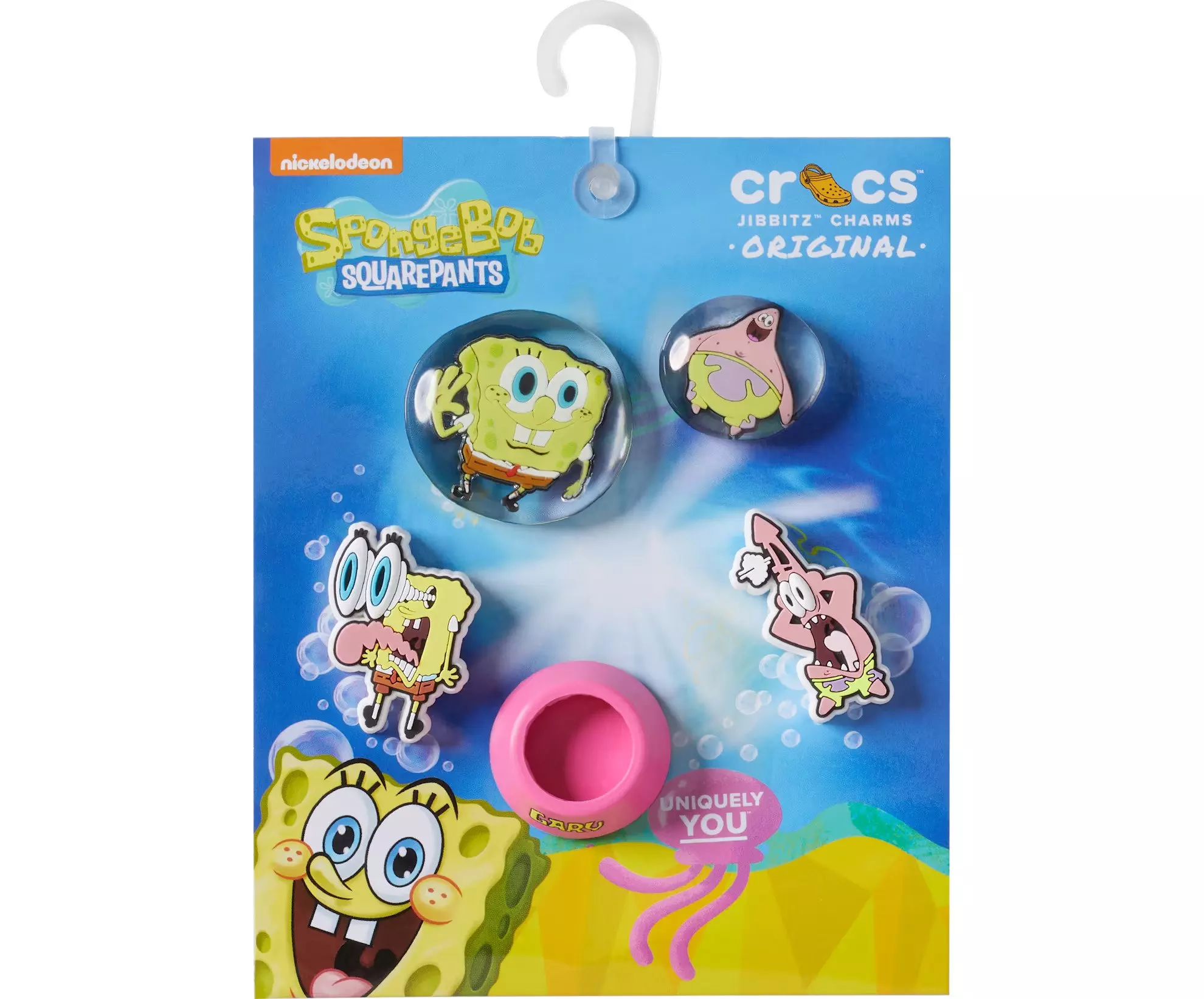 Crocs Spongebob Squarepants Jibbitz Charms-5PK - MULTI-COLOR